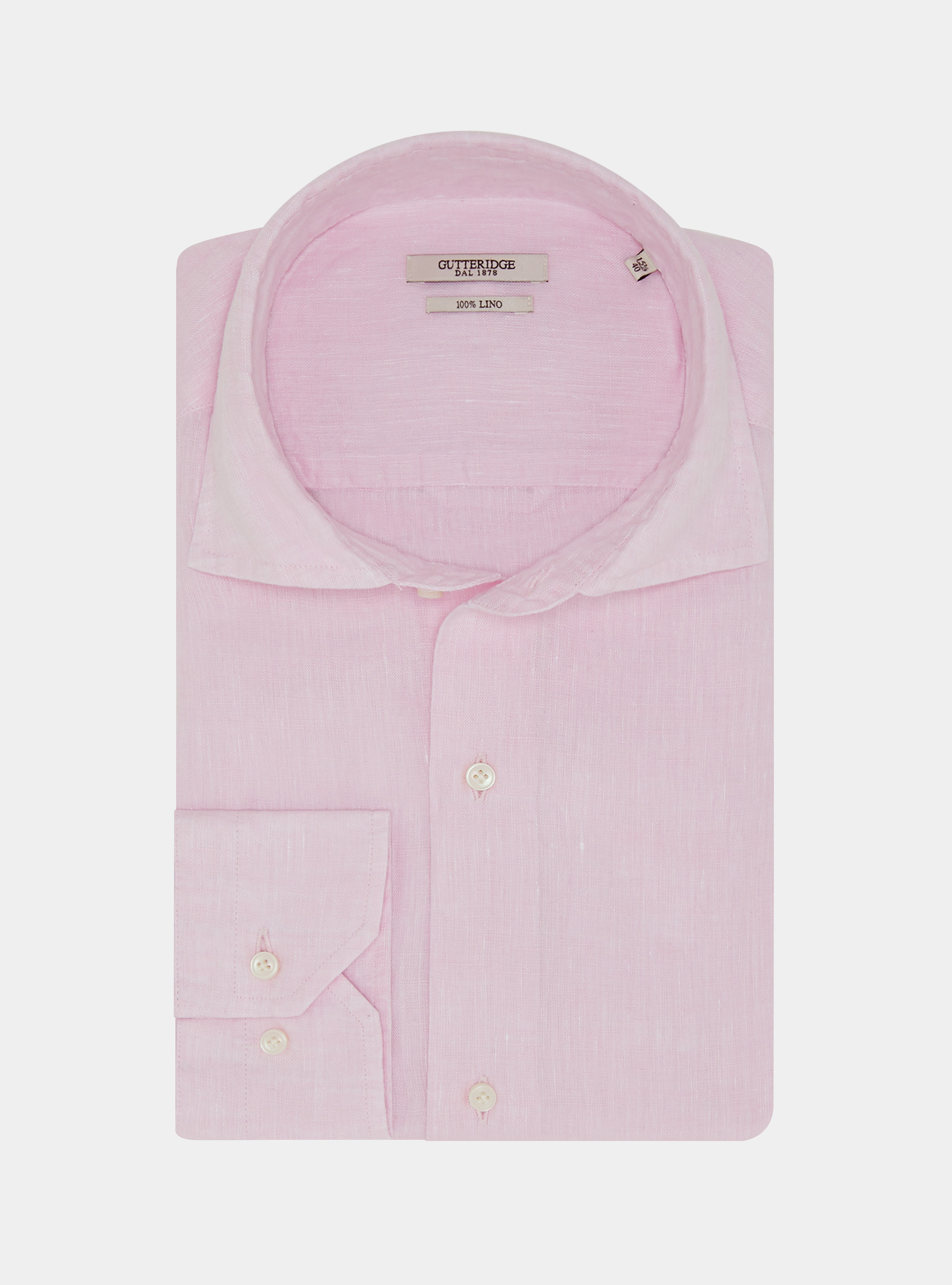 Pure linen shirt, PINK