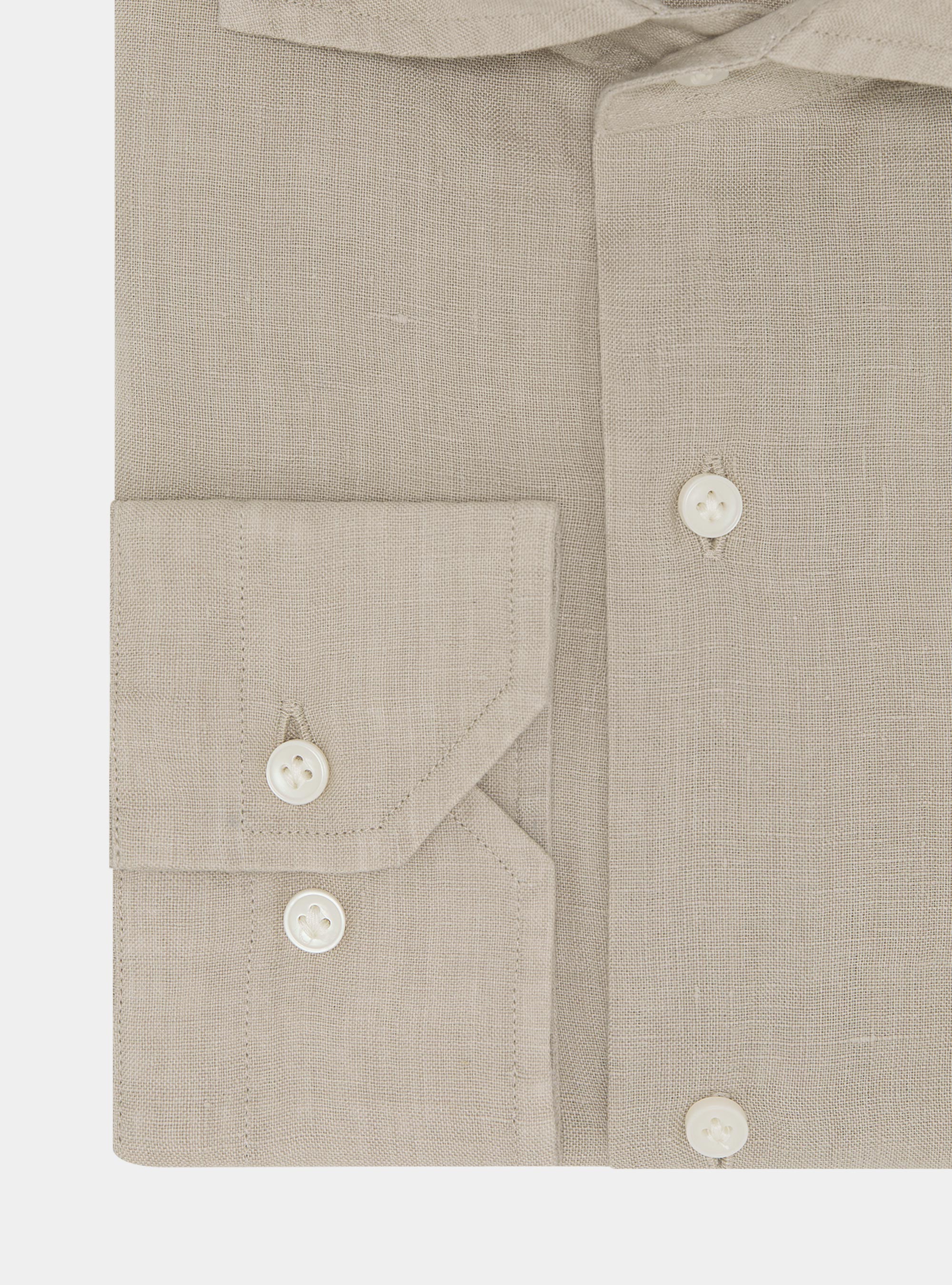 Pure linen shirt, SAND