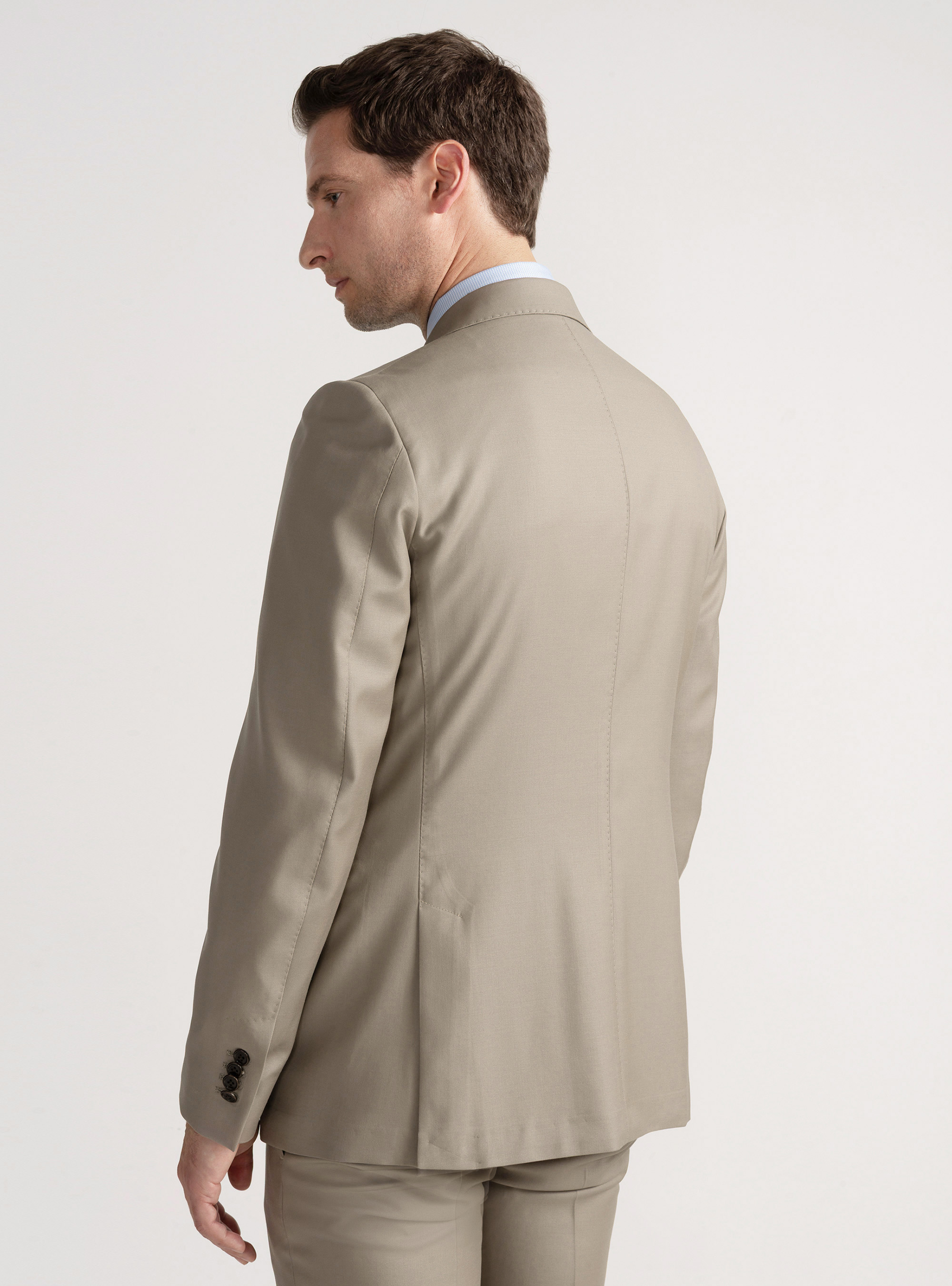 Americana de traje de pura lana Vitale Barberis Canonico, BARRO
