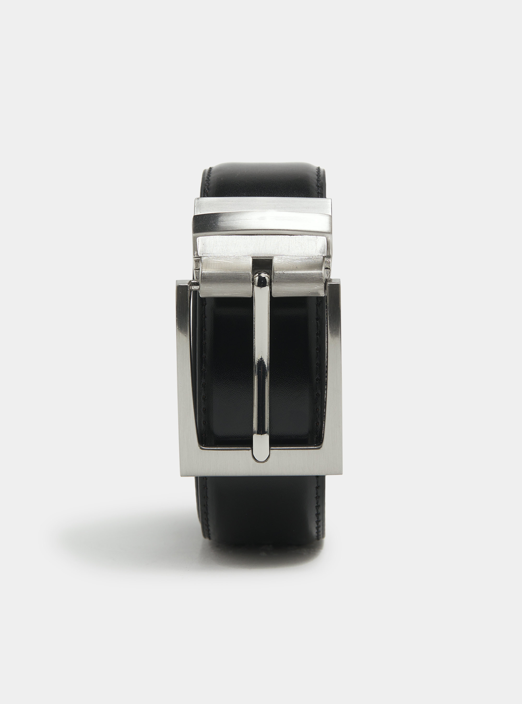 Ceinture classique réversible, NOIR