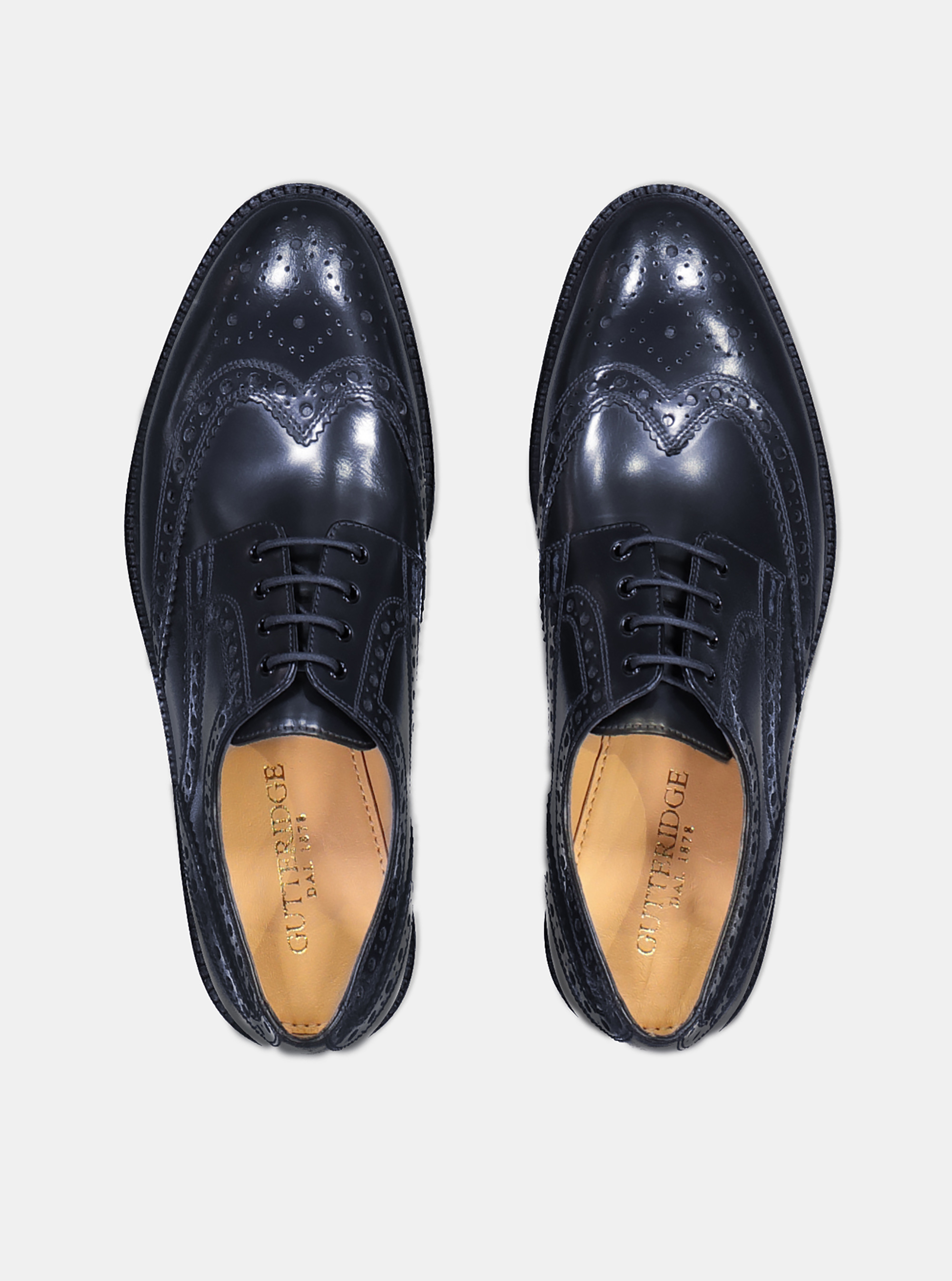 Derby in pelle, BLU NAVY