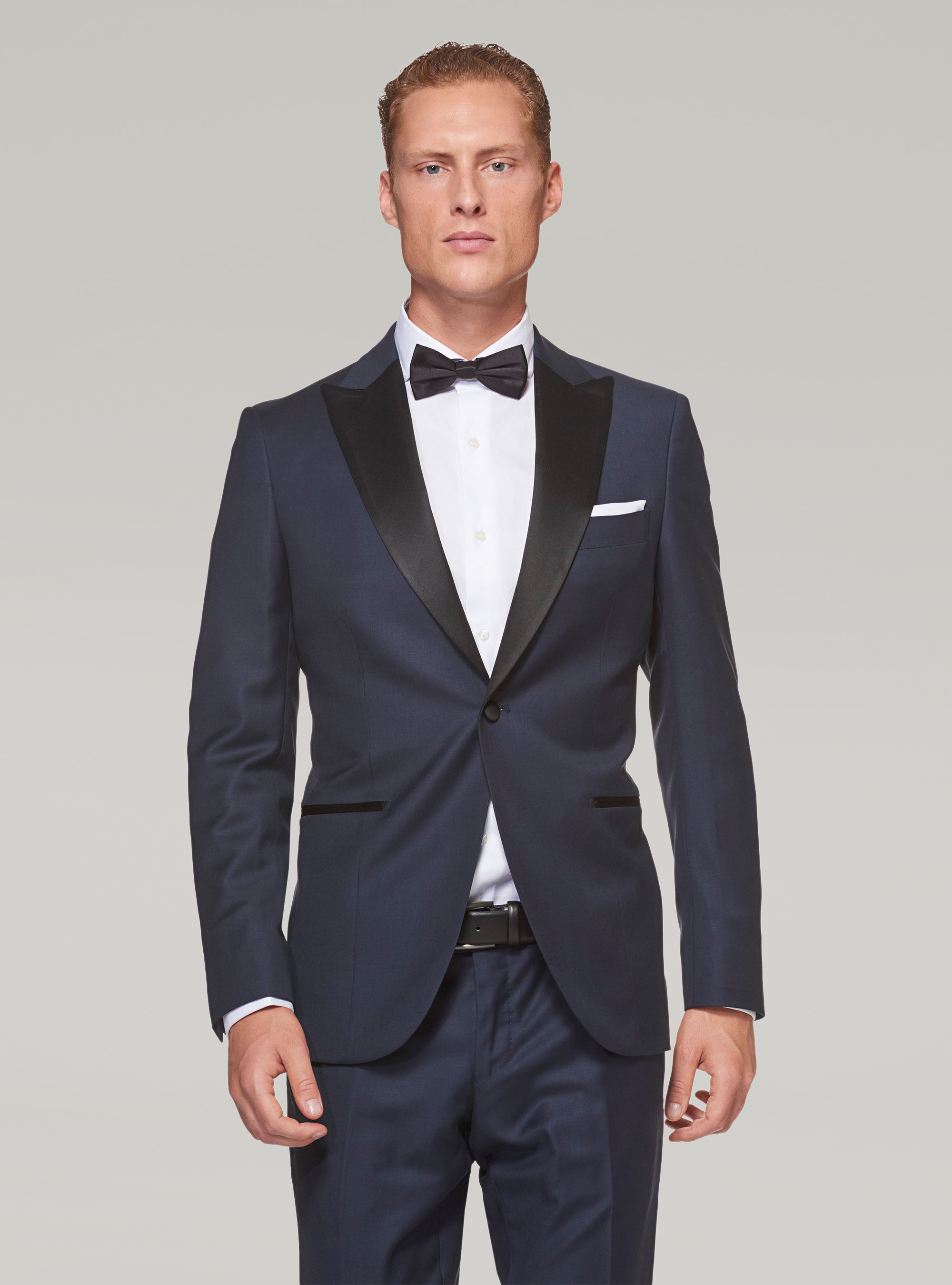 TUXEDO SUIT, BLUE