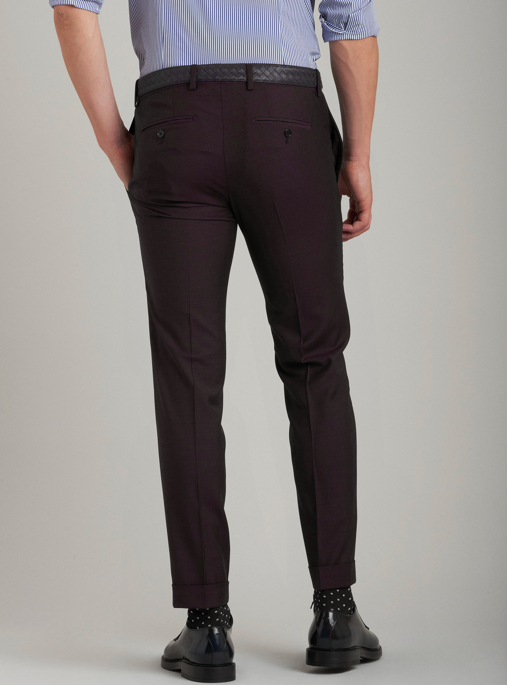 スーツ SUPER LIGHT WOOL TROUSERS Super Light Wool Slacks — Black – La Garçonne