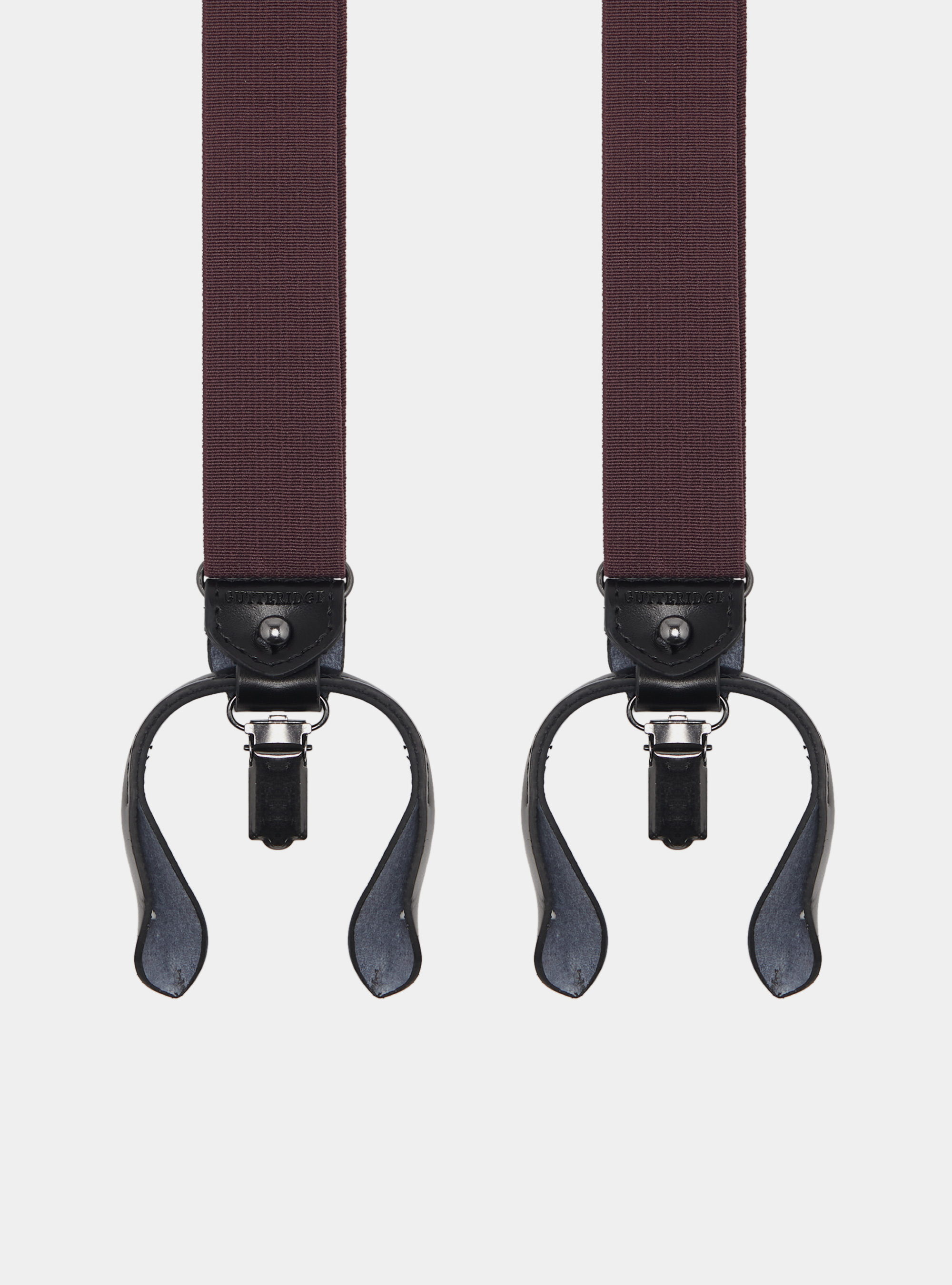 Unifarbene Hosenträger, BORDEAUX 0311C