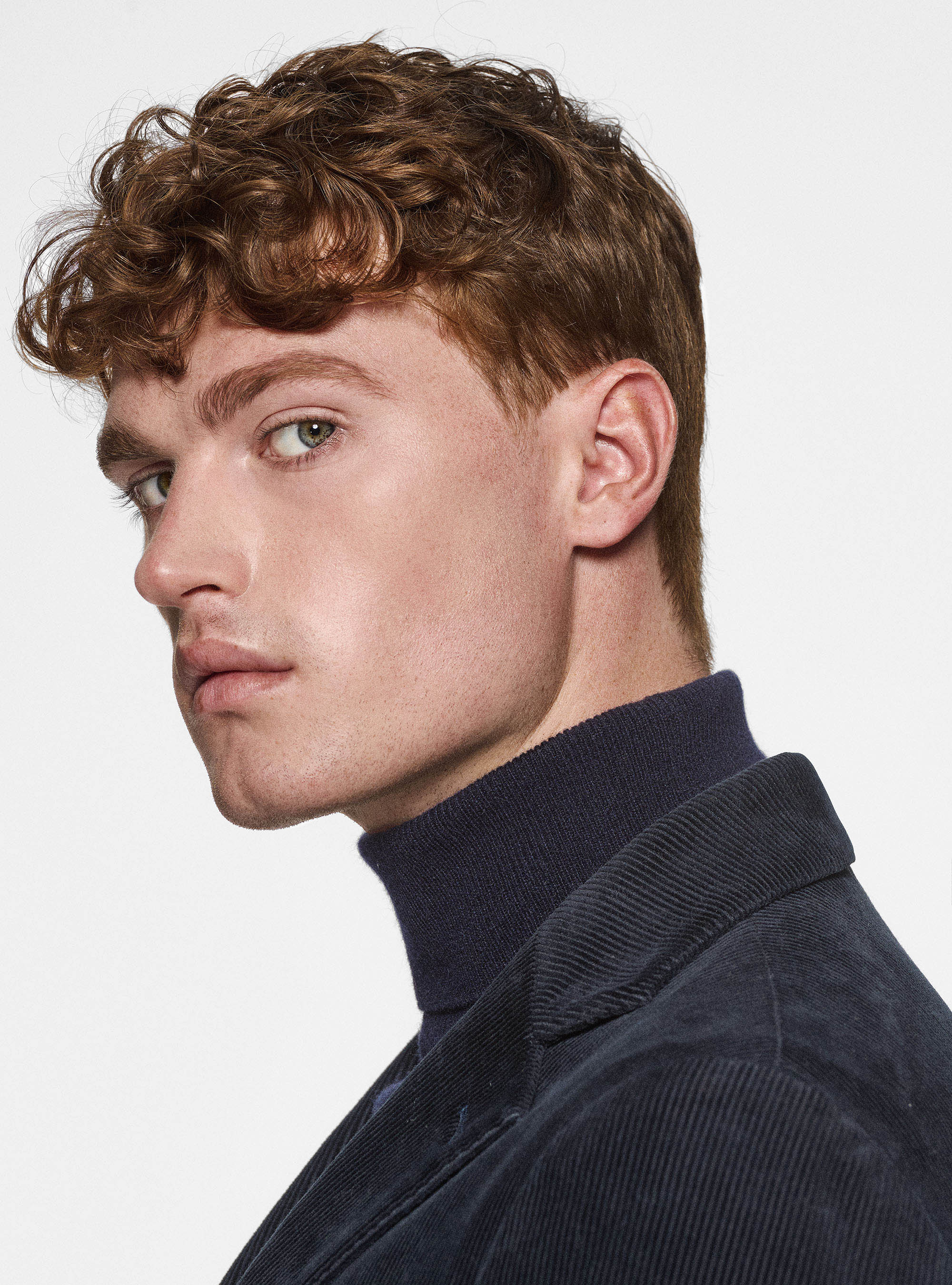 Giacca in velluto, BLU NAVY