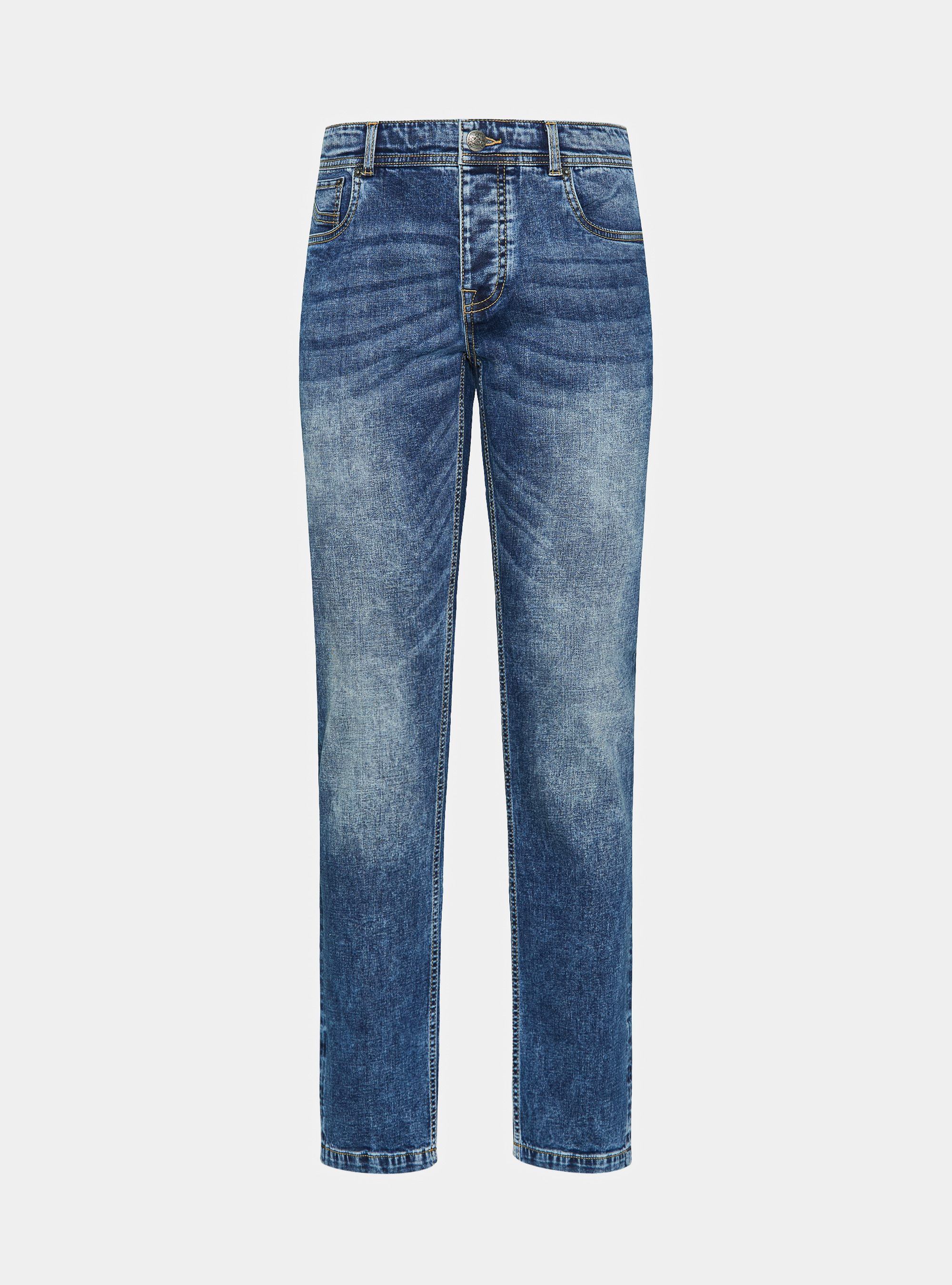 5 Tasche denim regular fit, BLU NAVY