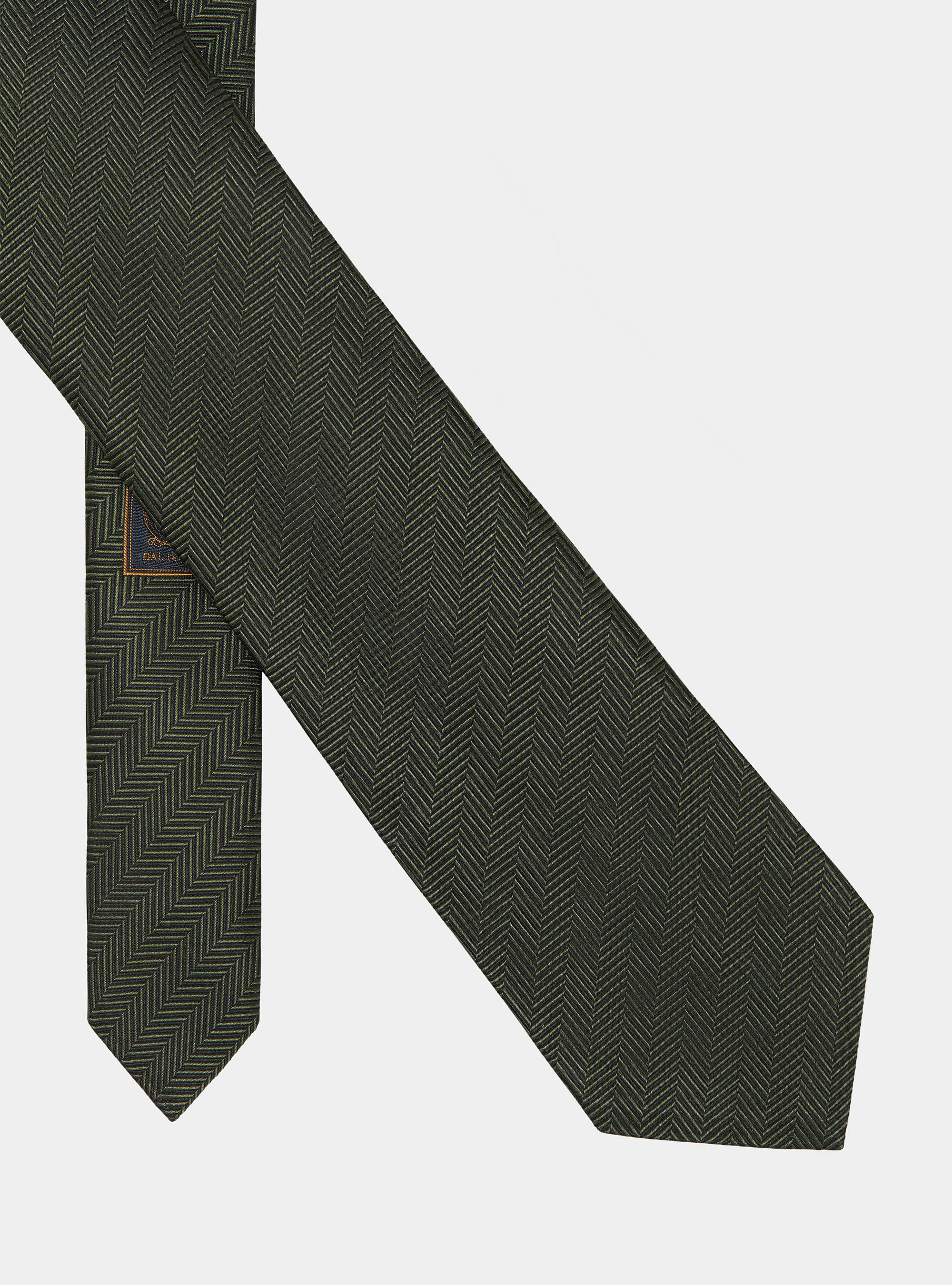 Herringbone silk tie, MILITARE 0609C
