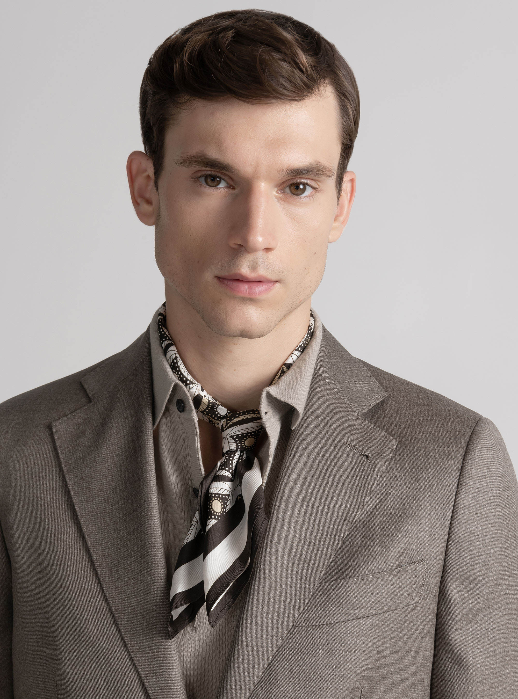 Giacca in pura lana superfine 110's, SABBIA