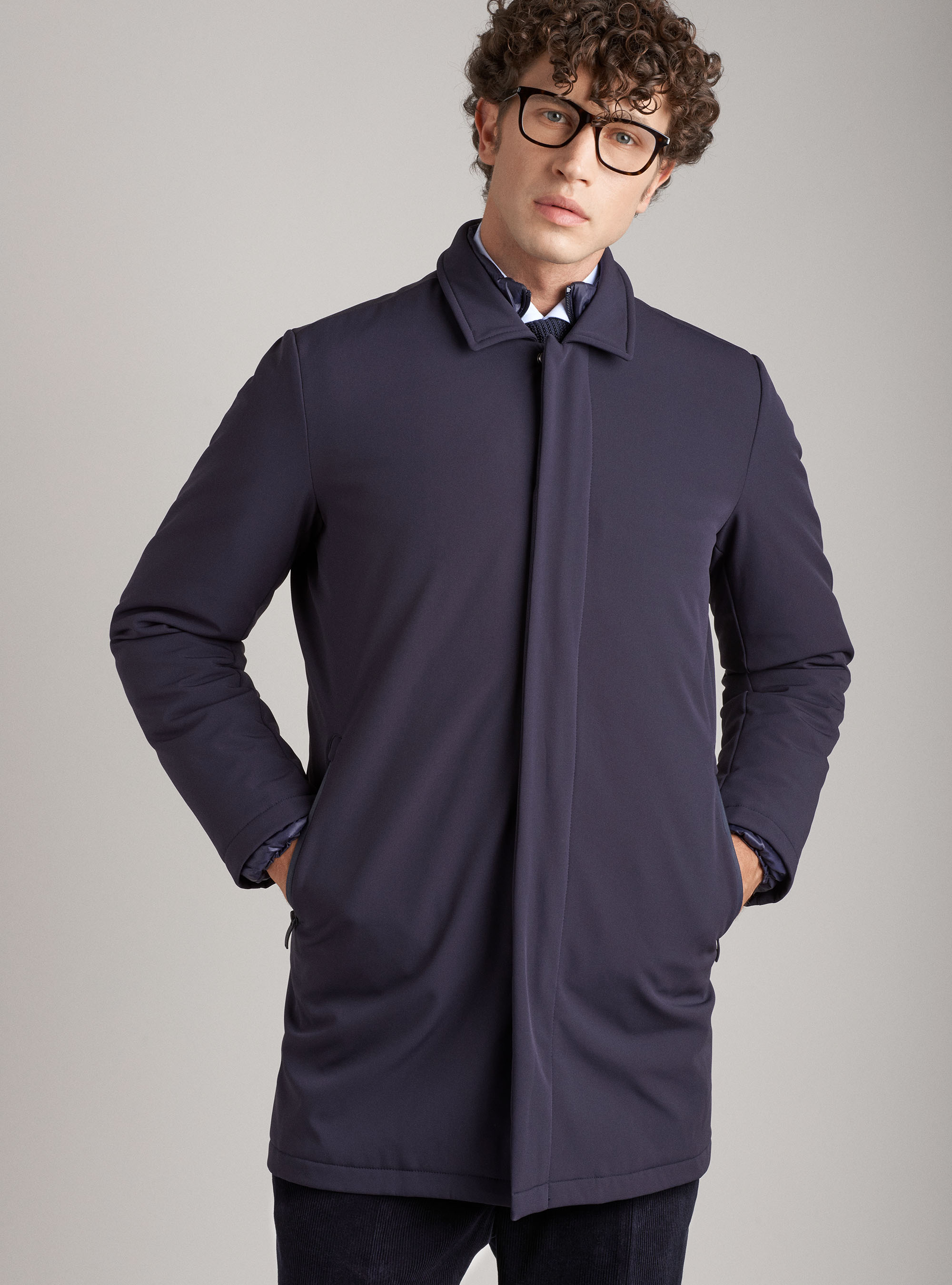 Check Technical Jacket Technical jacket with removable inner jacket