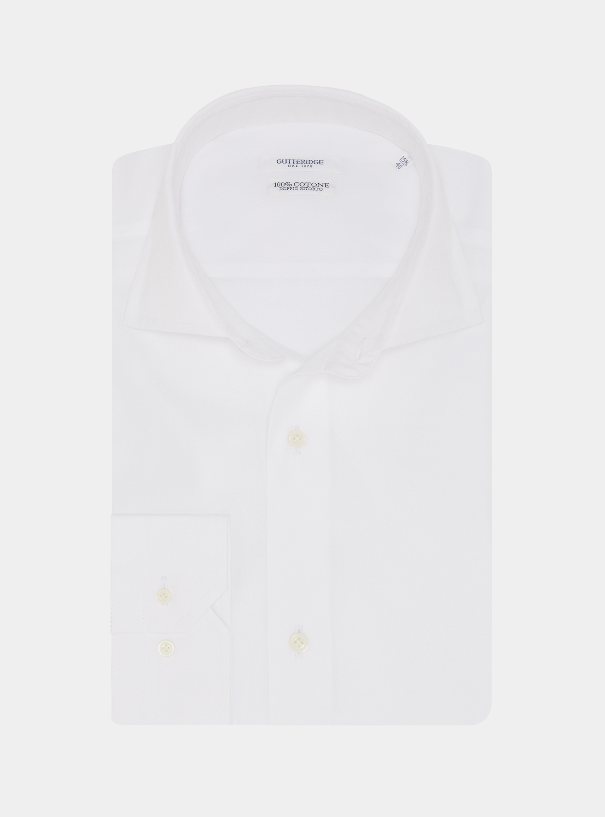 Chemise en coton fil à fil, BLANC