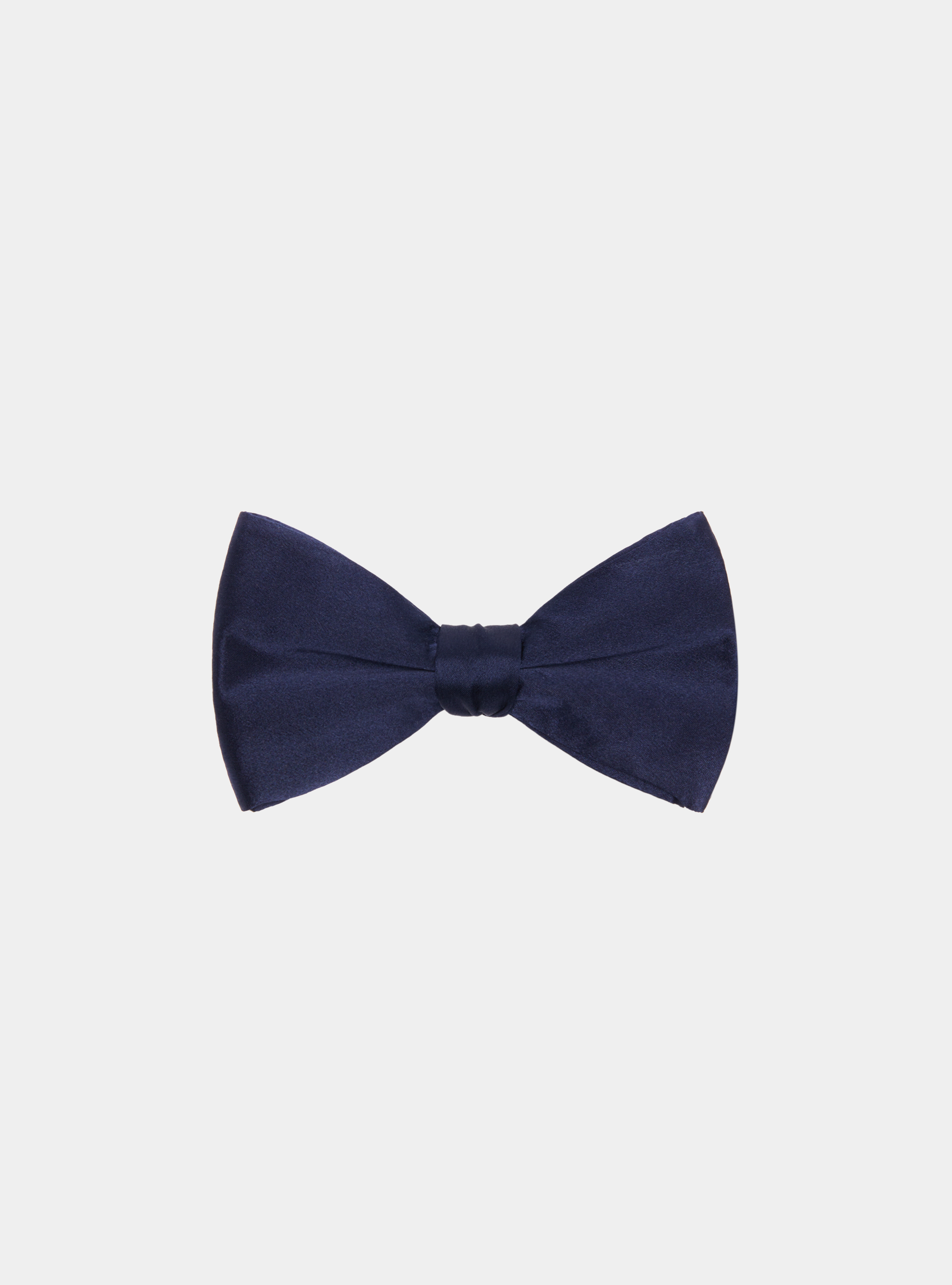 Silk Satin Papillon, NAVY BLUE