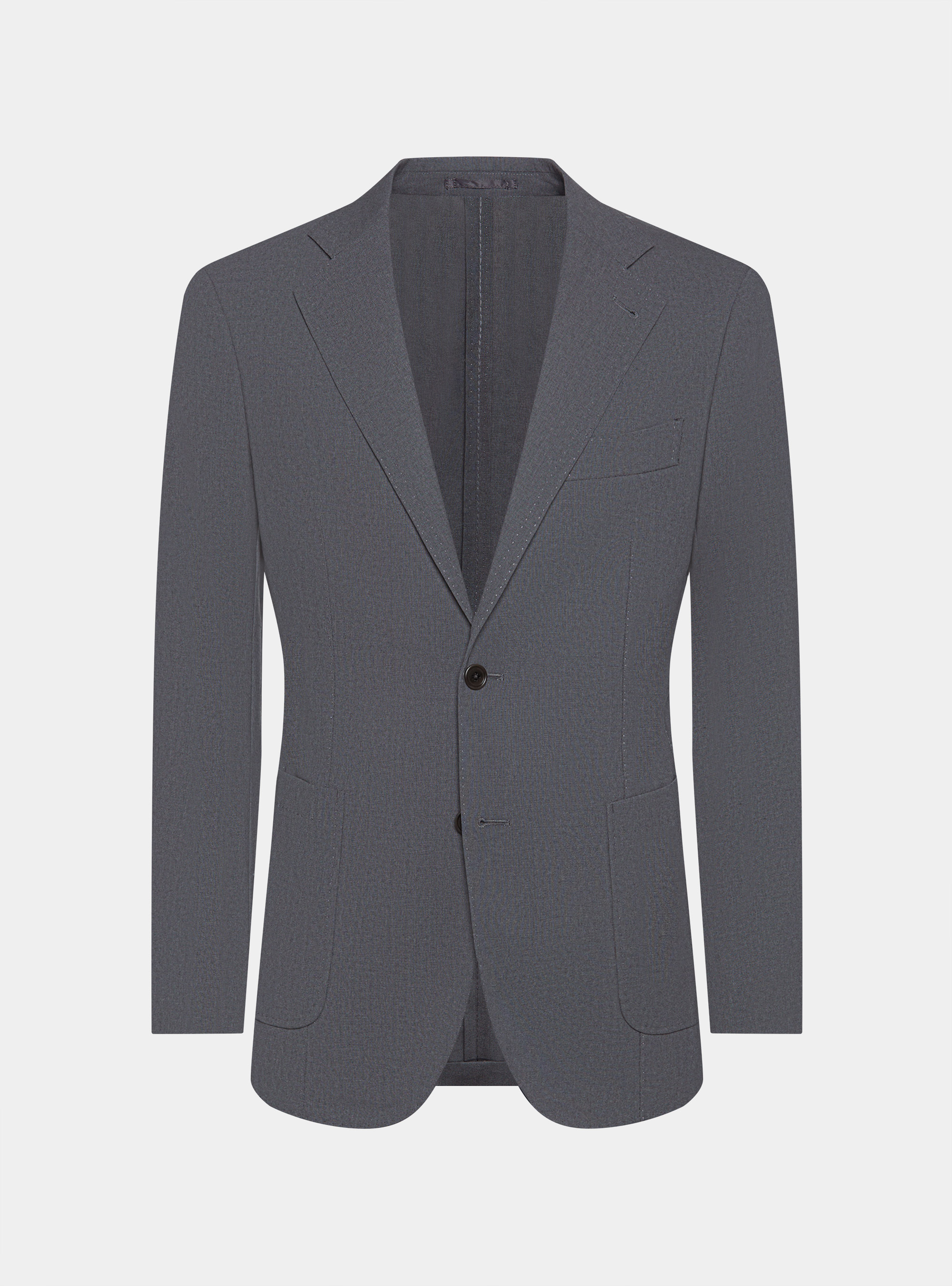 Giacca abito travel in pura lana Cerruti, GRIGIO CHIARO