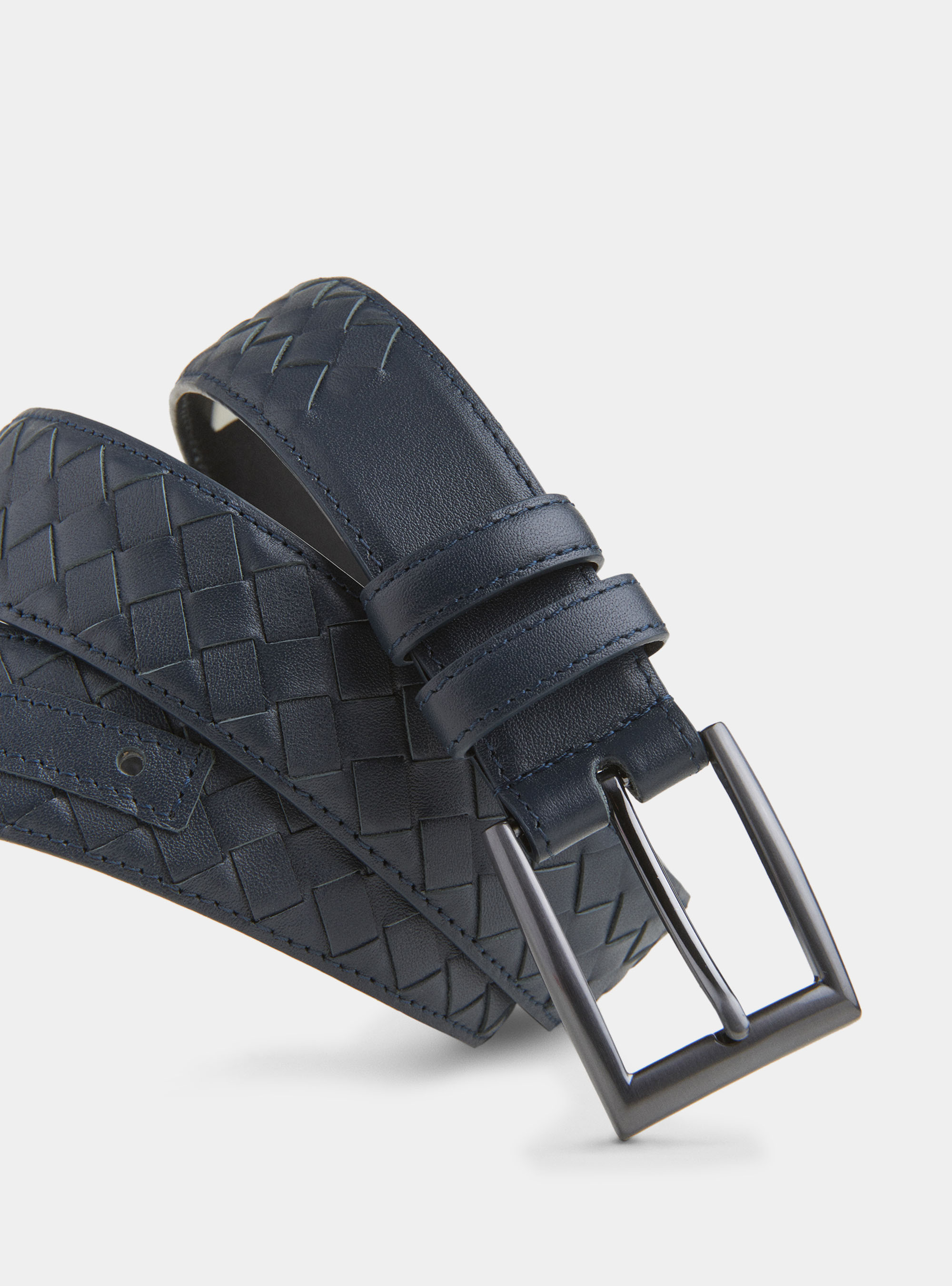 Cintura intrecciata, BLU NAVY