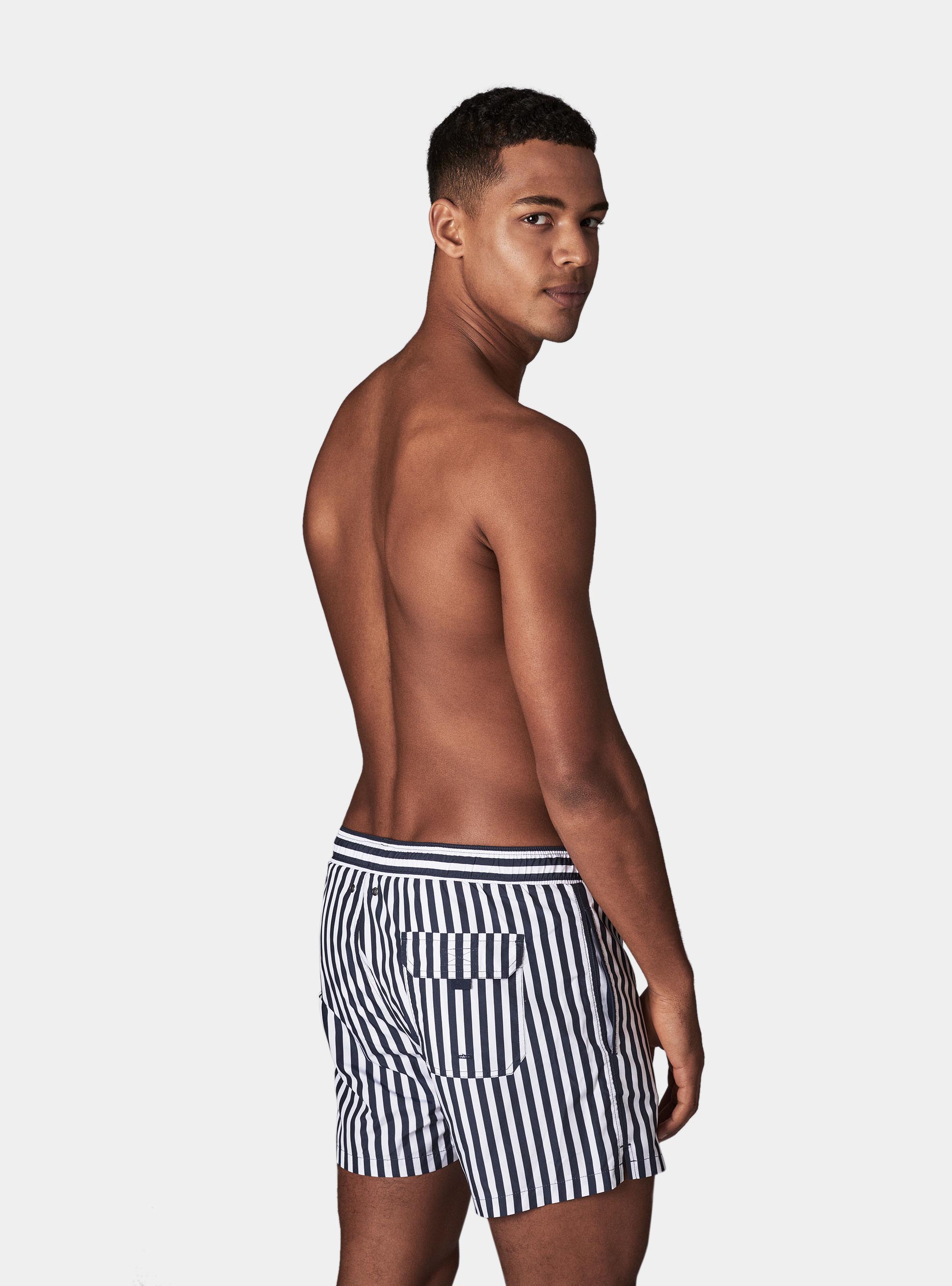 Costume a righe, BLU NAVY