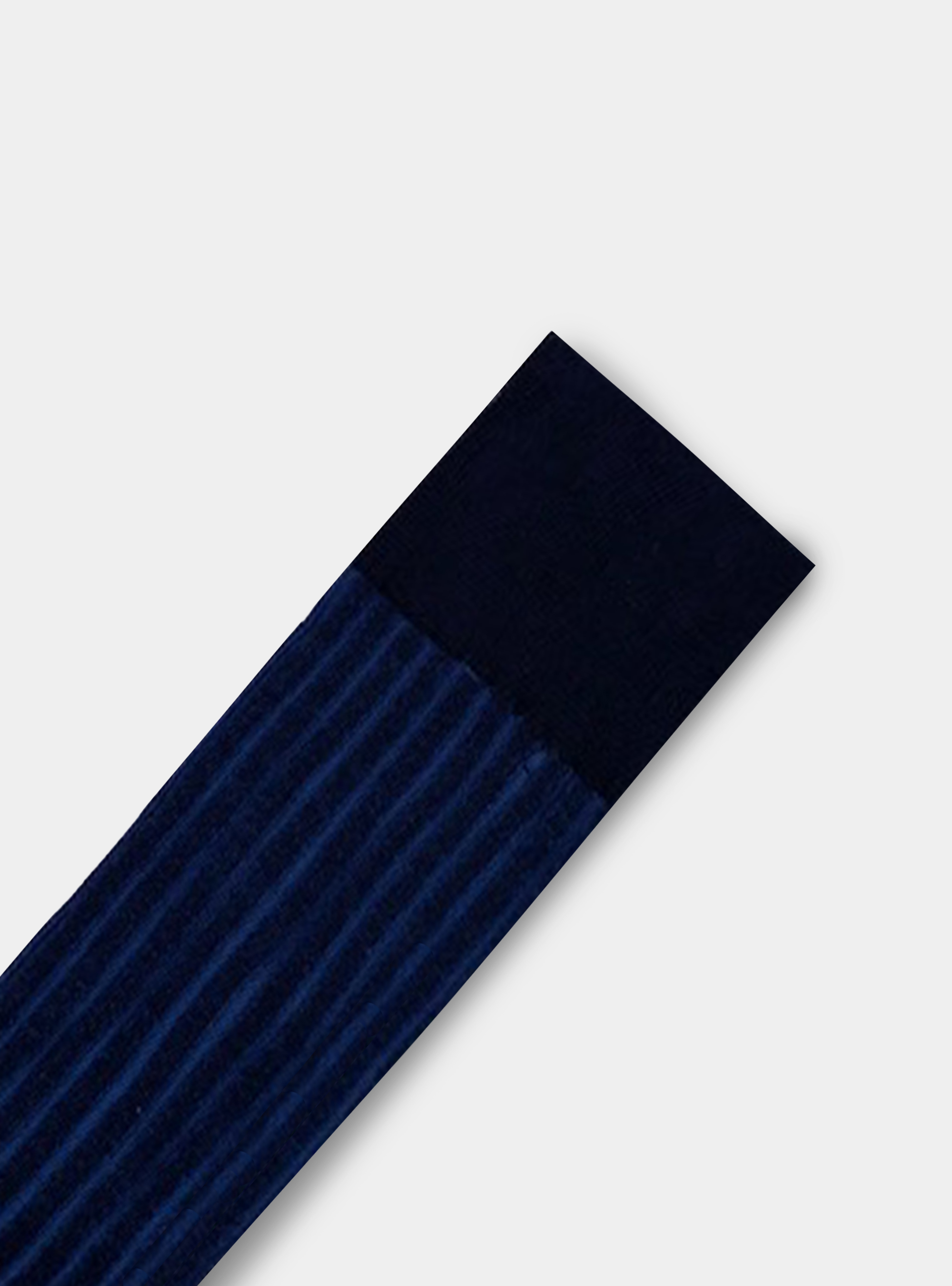 Calza lunga filo scozia in rib, BLUE