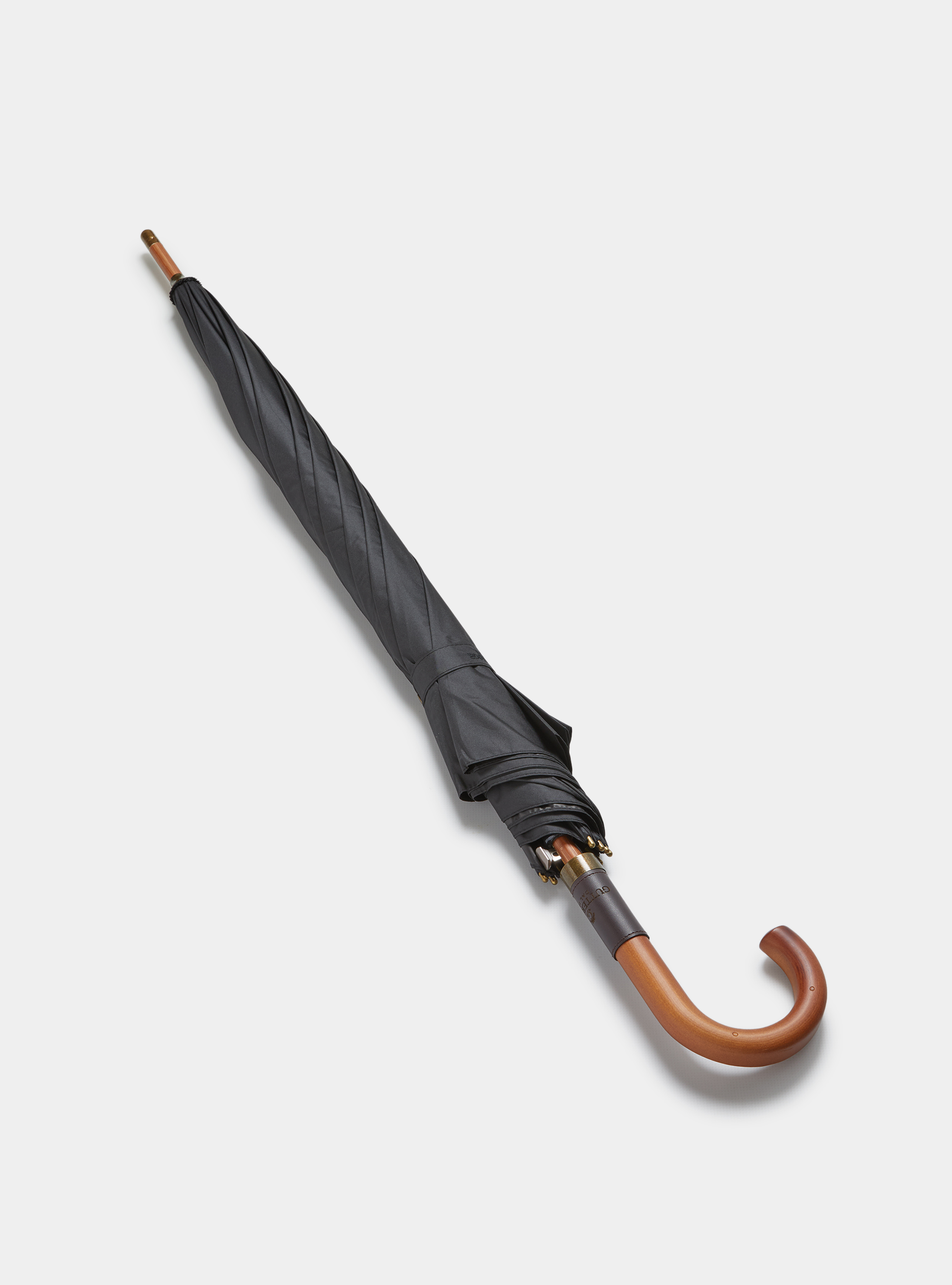 Paraguas de color sólido, NEGRO