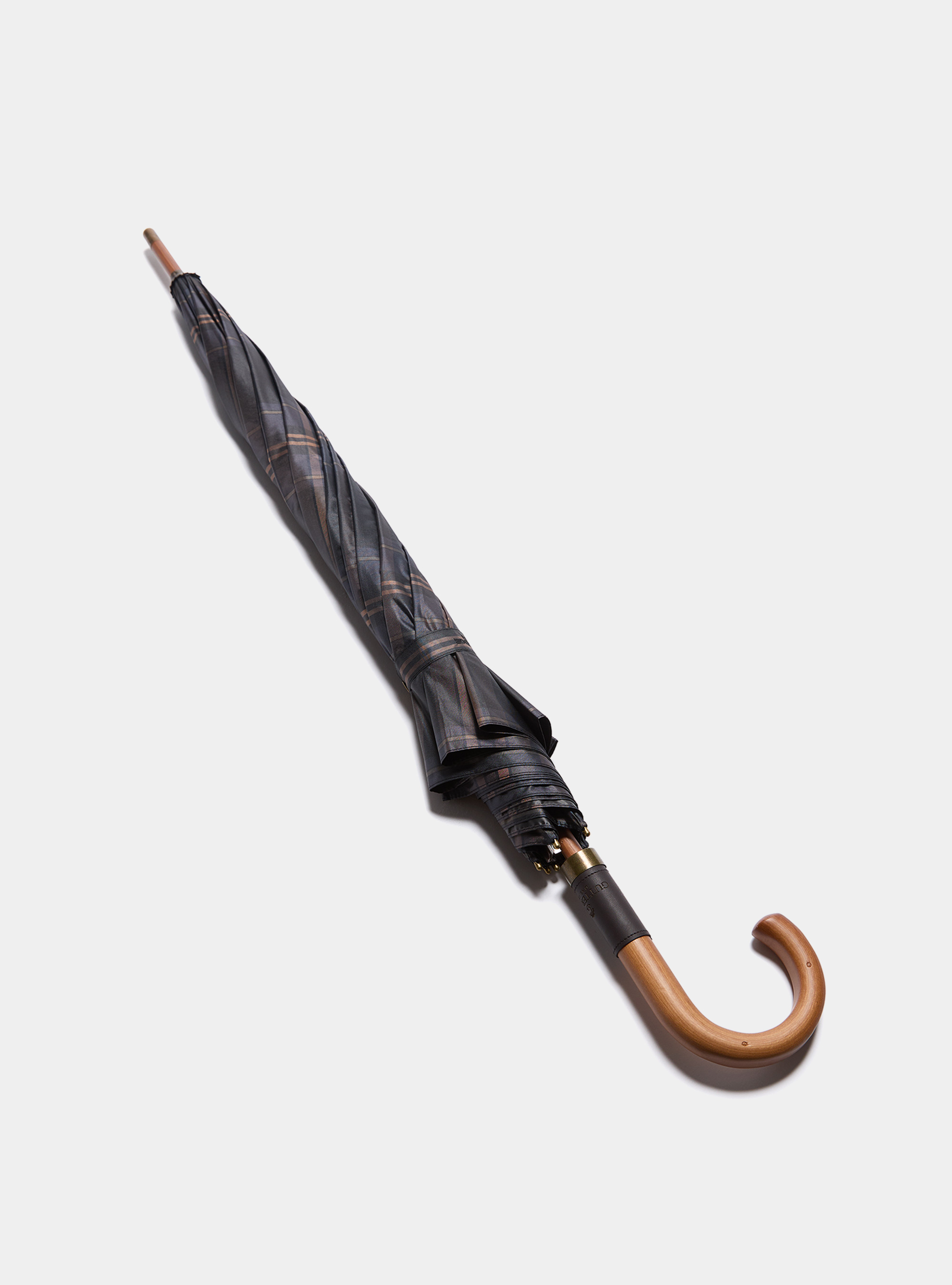 Paraguas de cuadros, GRIS MARENGO