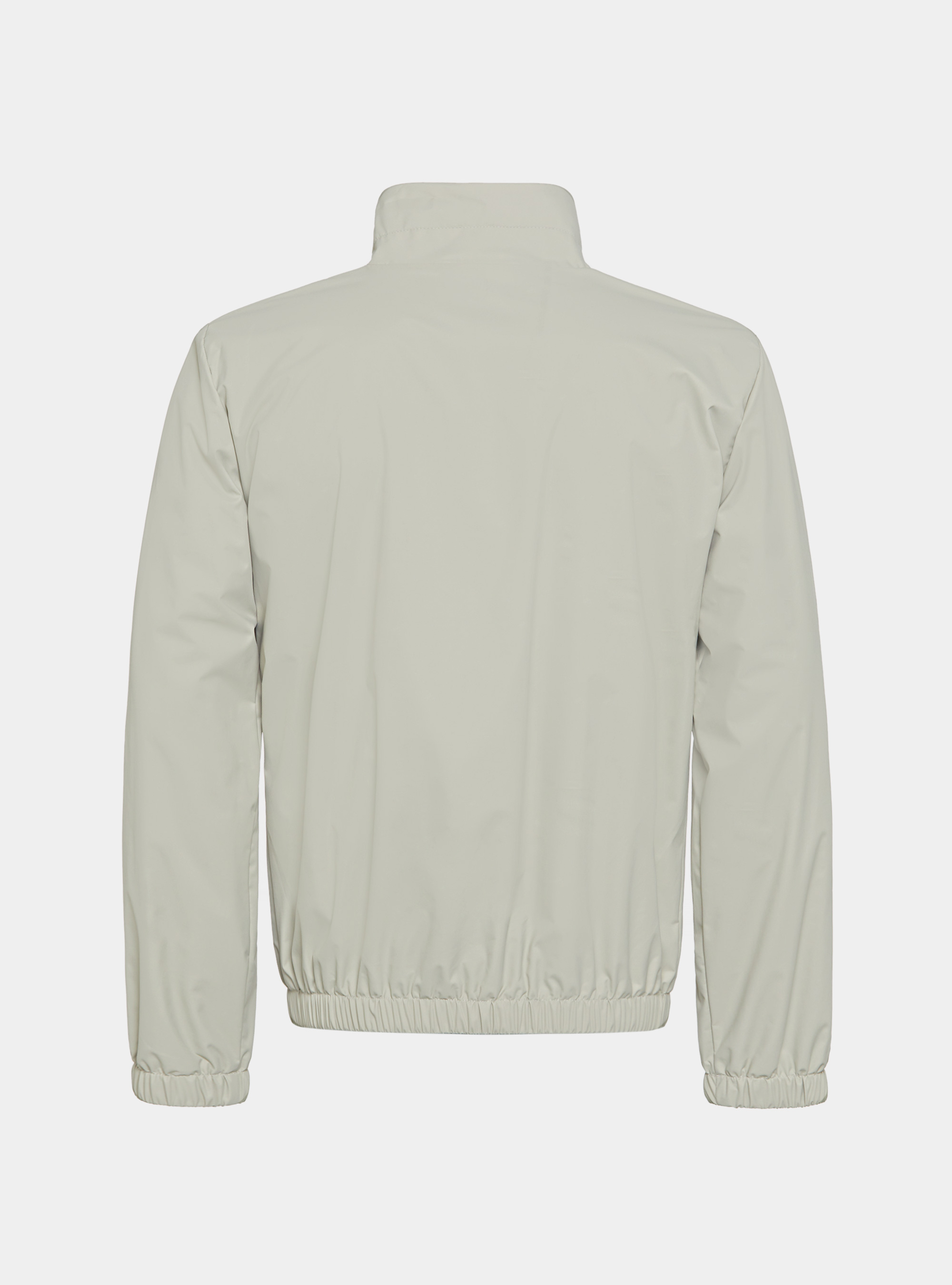 Cazadora forrada de punto de cachemira, CRUDO