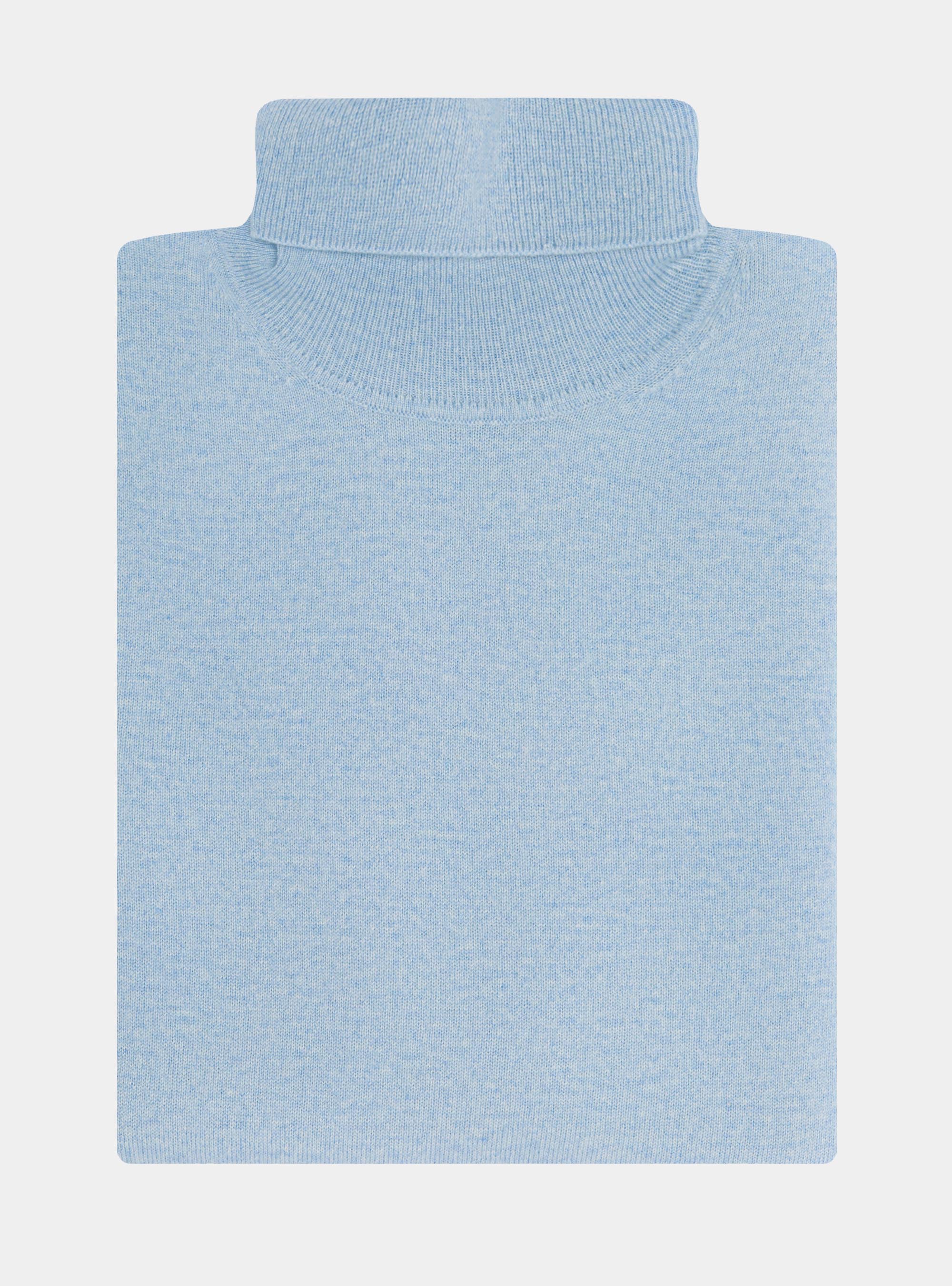 Dolcevita in cashmere, AZZURRO POLVERE 0283C