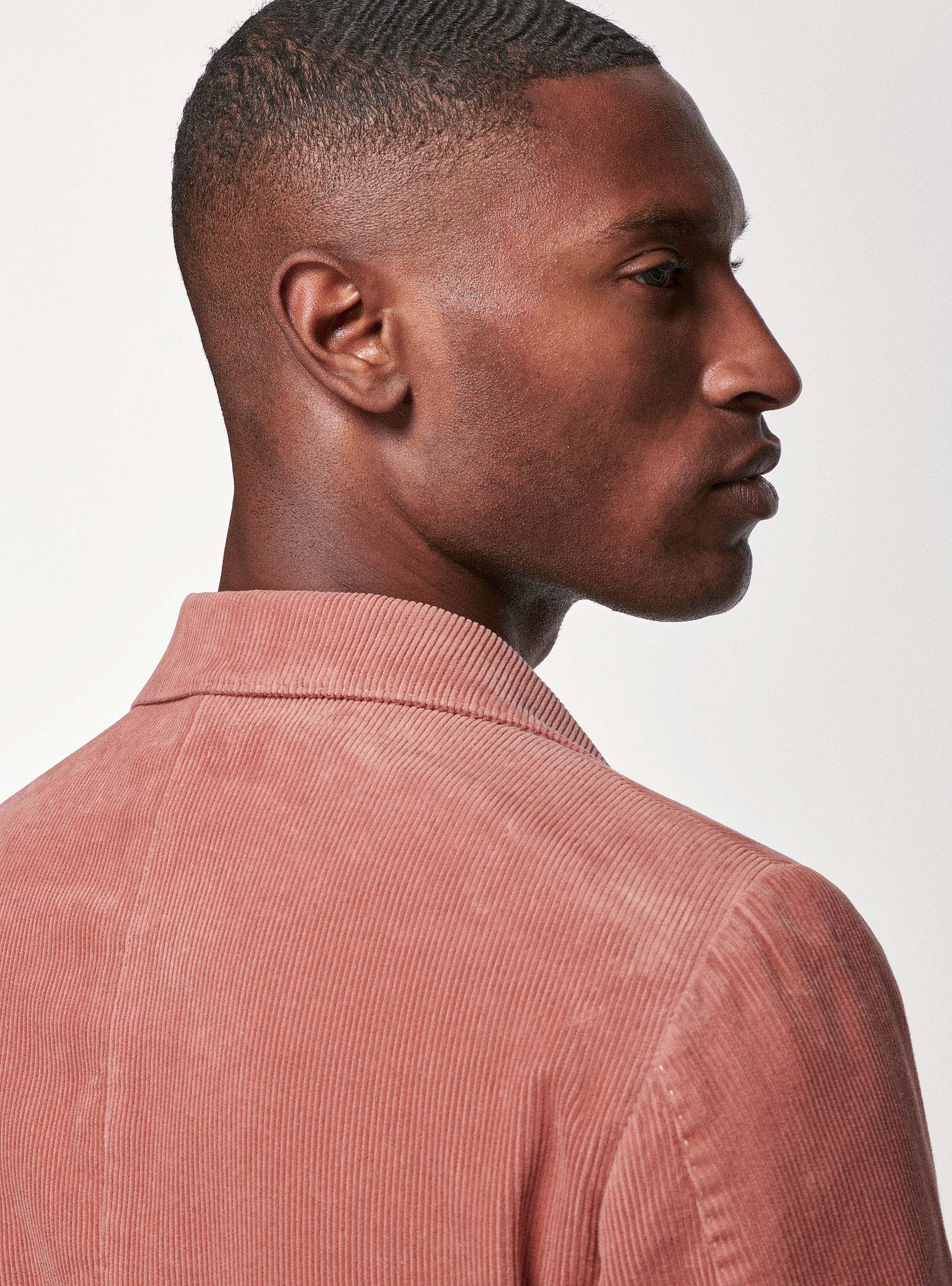 Giacca in velluto, 0441C ROSA SCURO