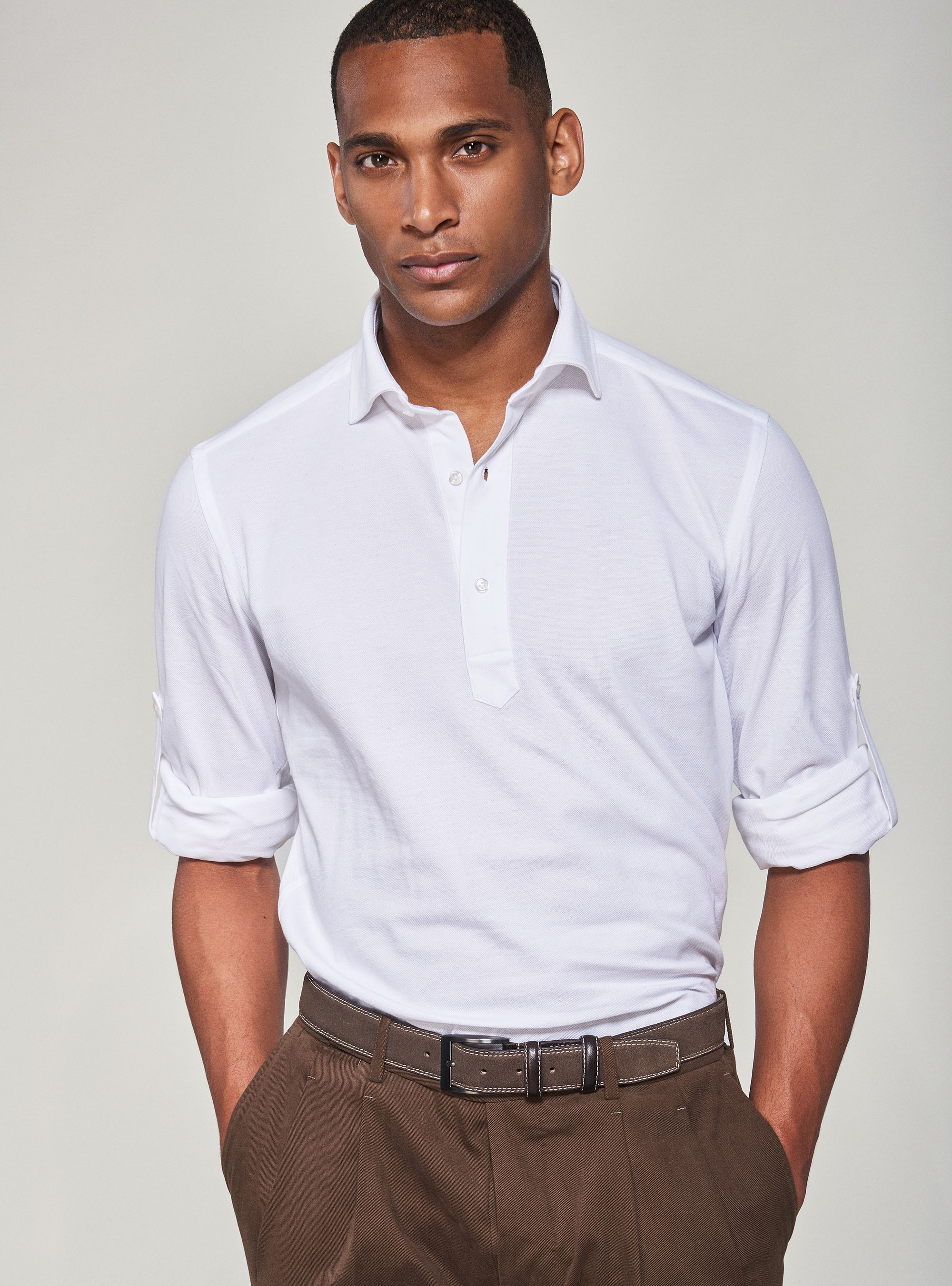 Camicia a polo in cotone