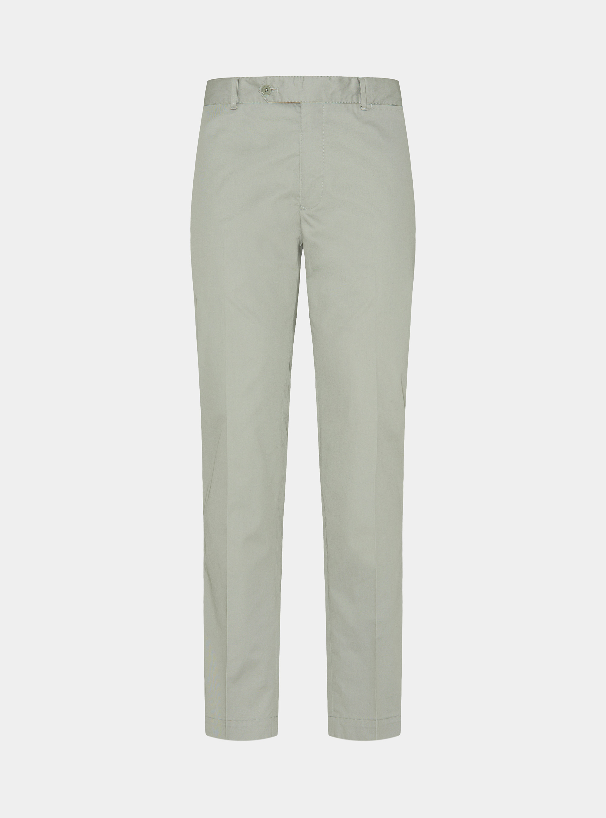 Pantaloni chino in twill leggero, VERDE GIADA 0655C
