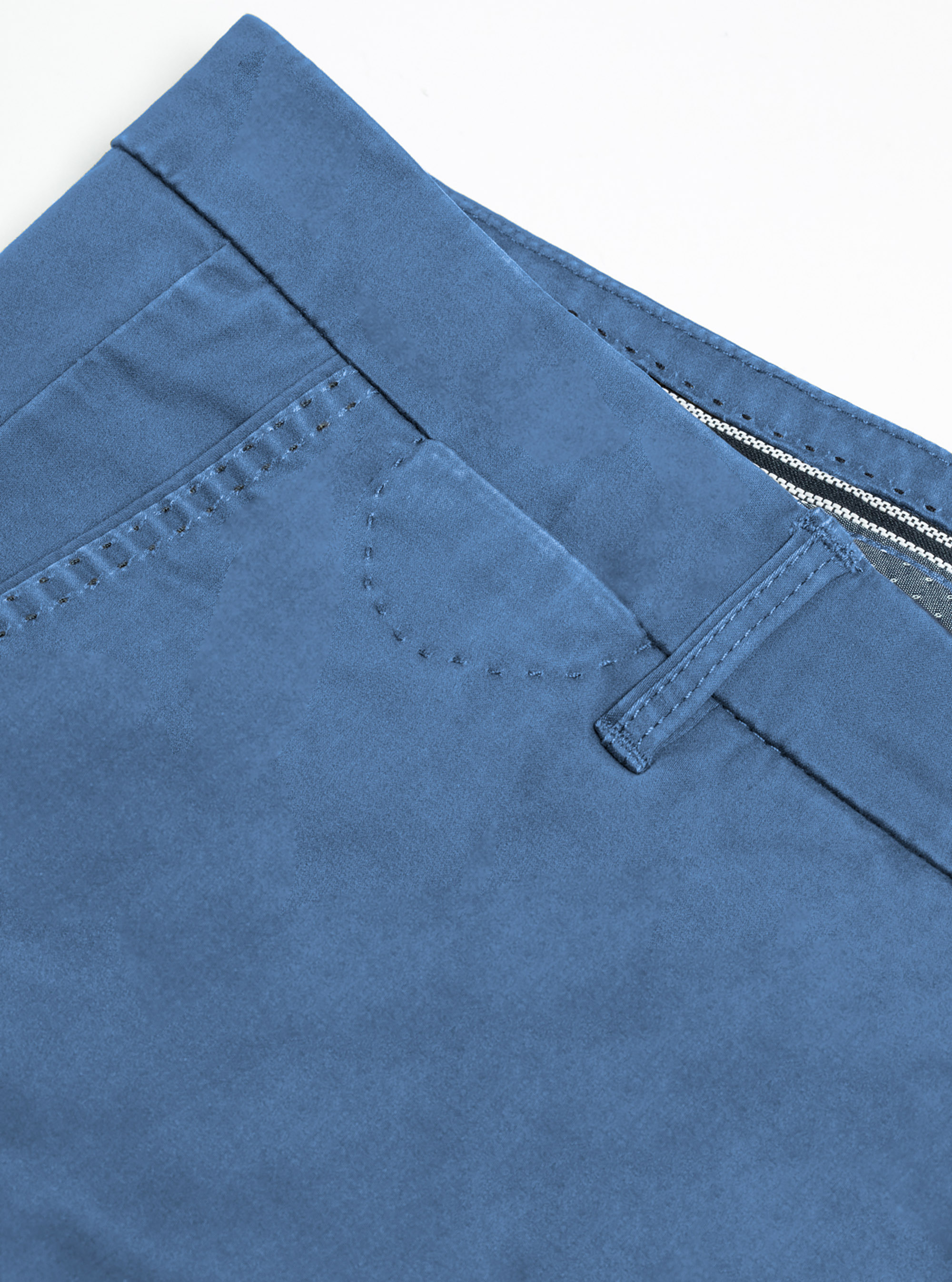 Stretch cotton chino trousers, LIGHT BLUE