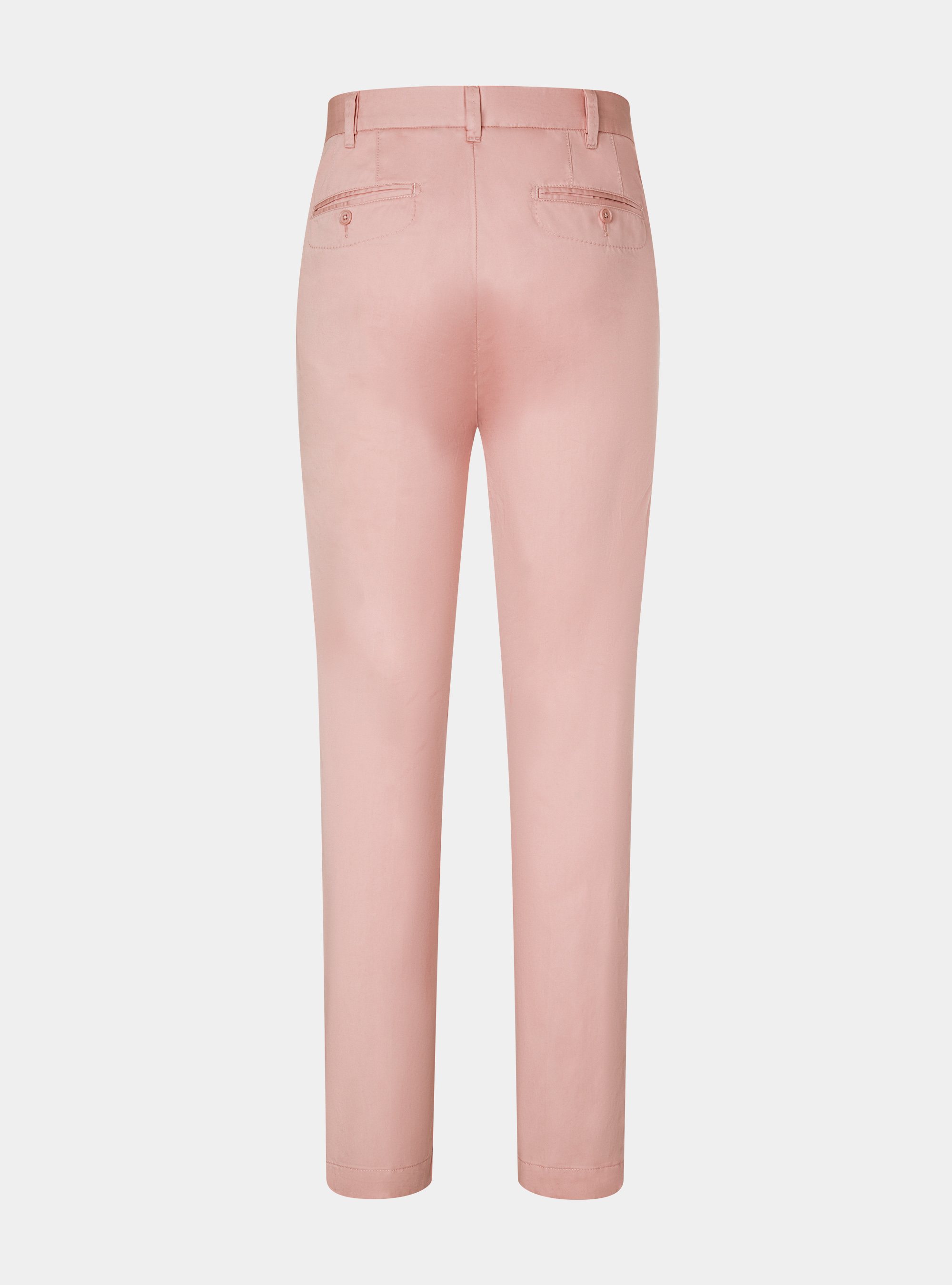 Pantaloni slim fit in twill leggero, 0441C ROSA SCURO