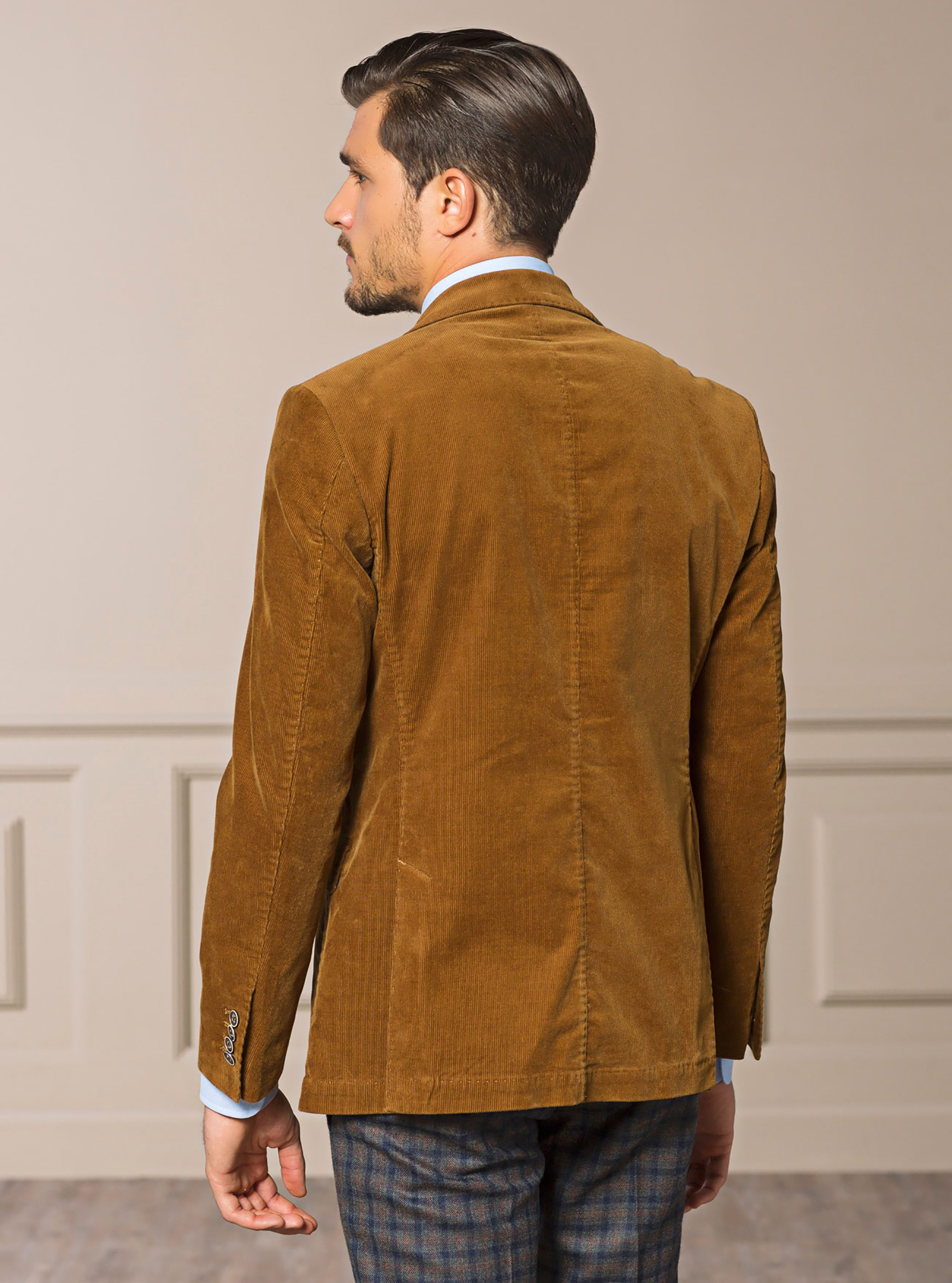 Giacca in velluto di cotone, MULTICOLORE