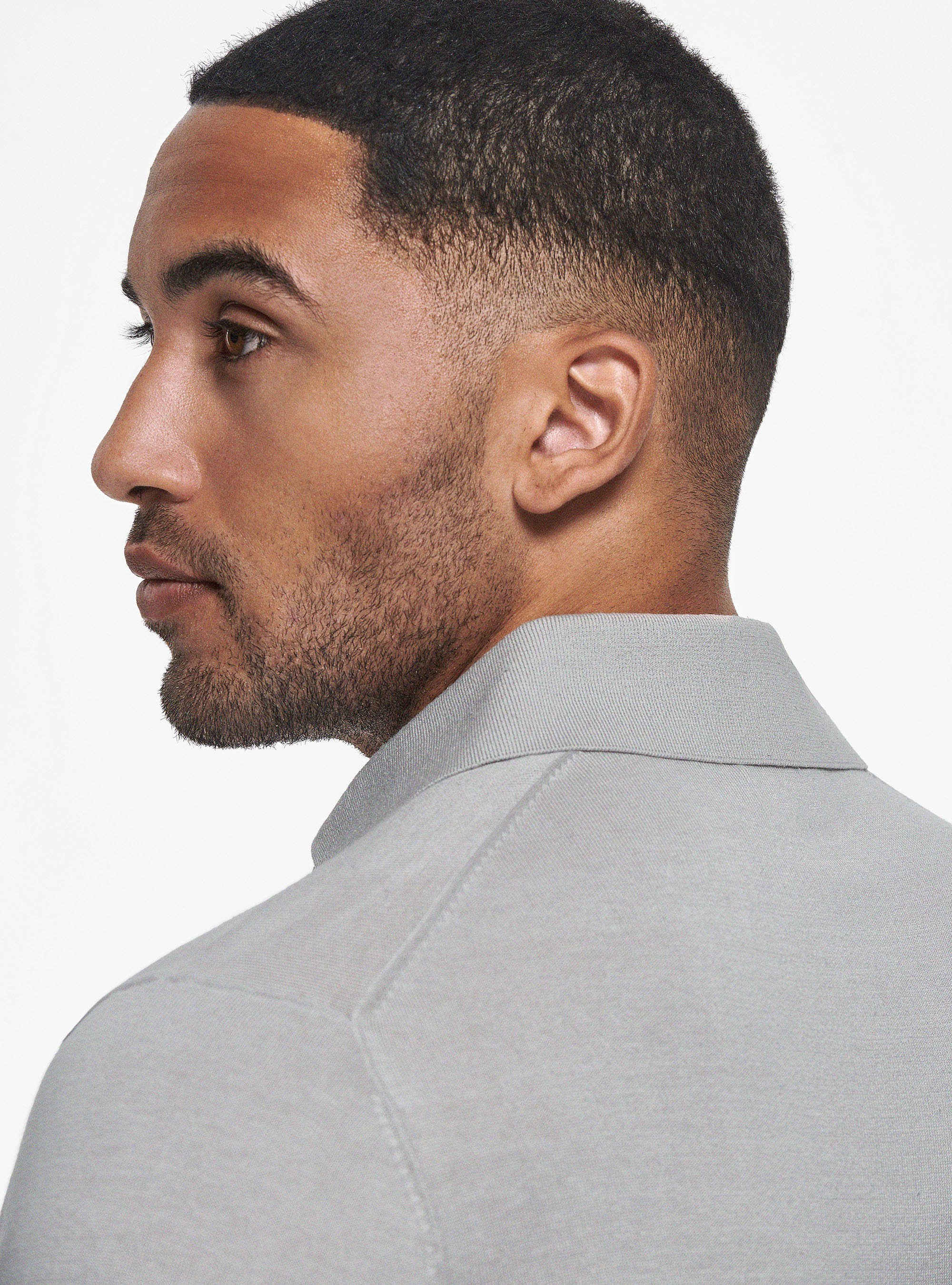 Polo en coton et soie, PERLA 0178C