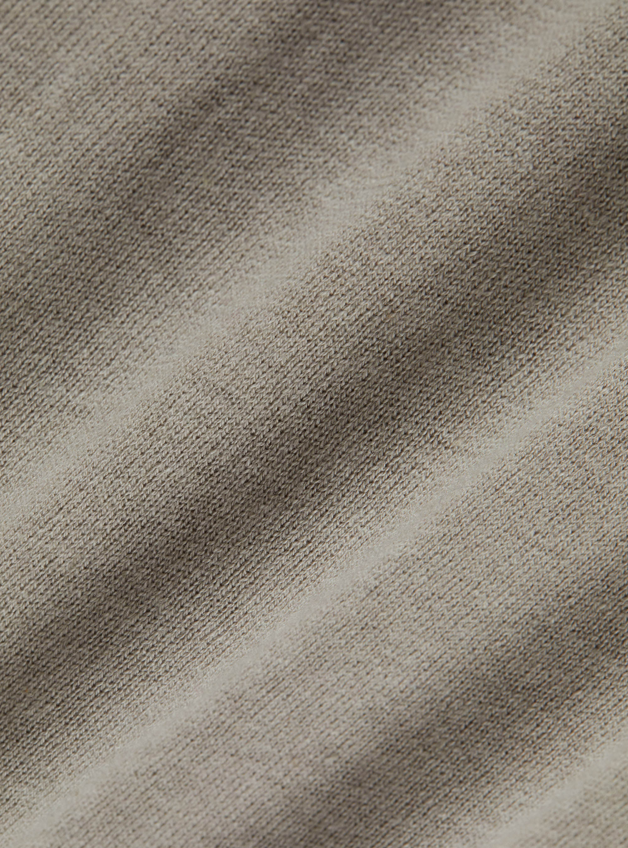 Dolcevita in cotone seta e cashmere, SABBIA