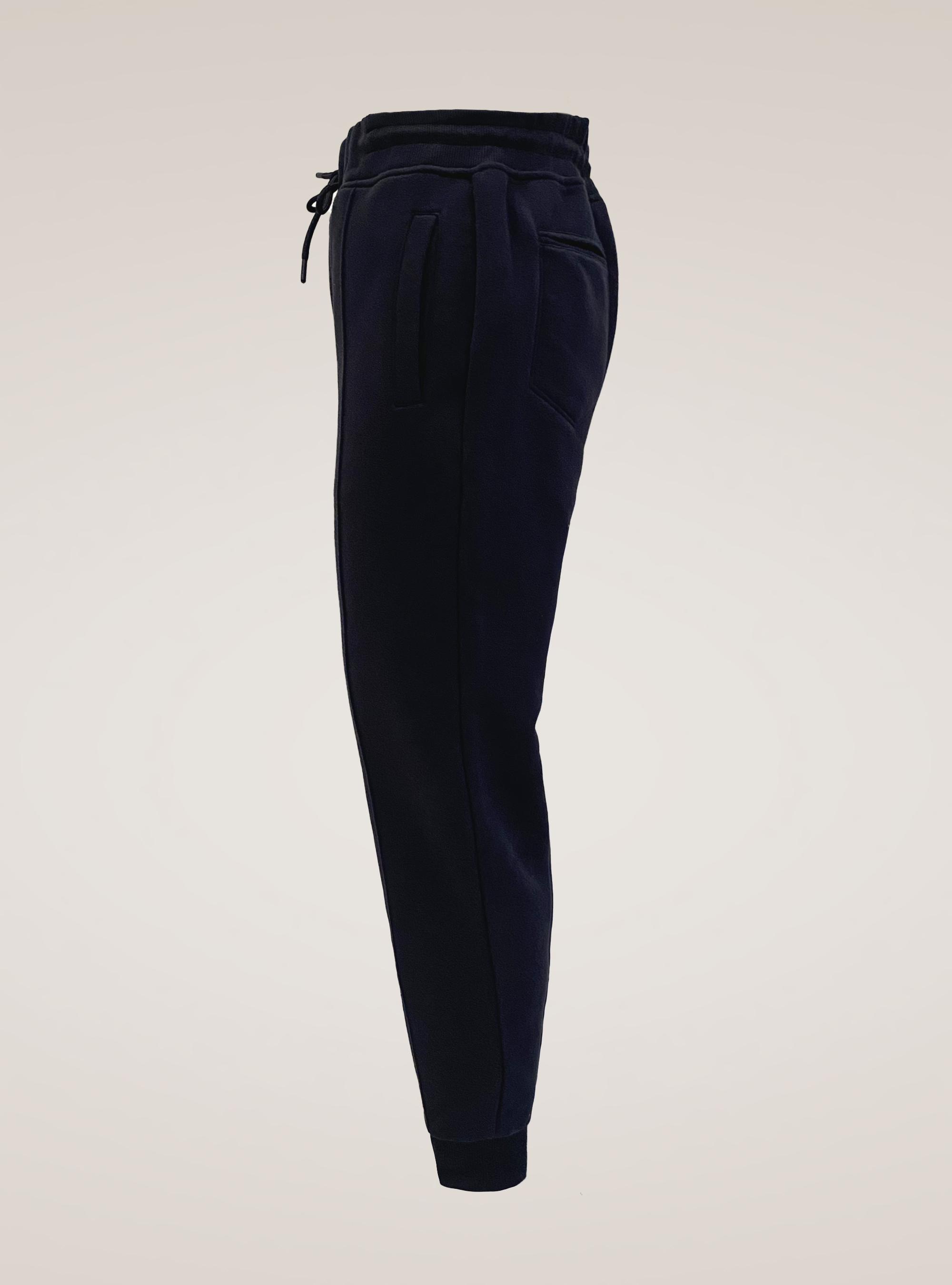 Pantalones de sudadera de mezcla de algod&oacute;n, AZUL MARINO