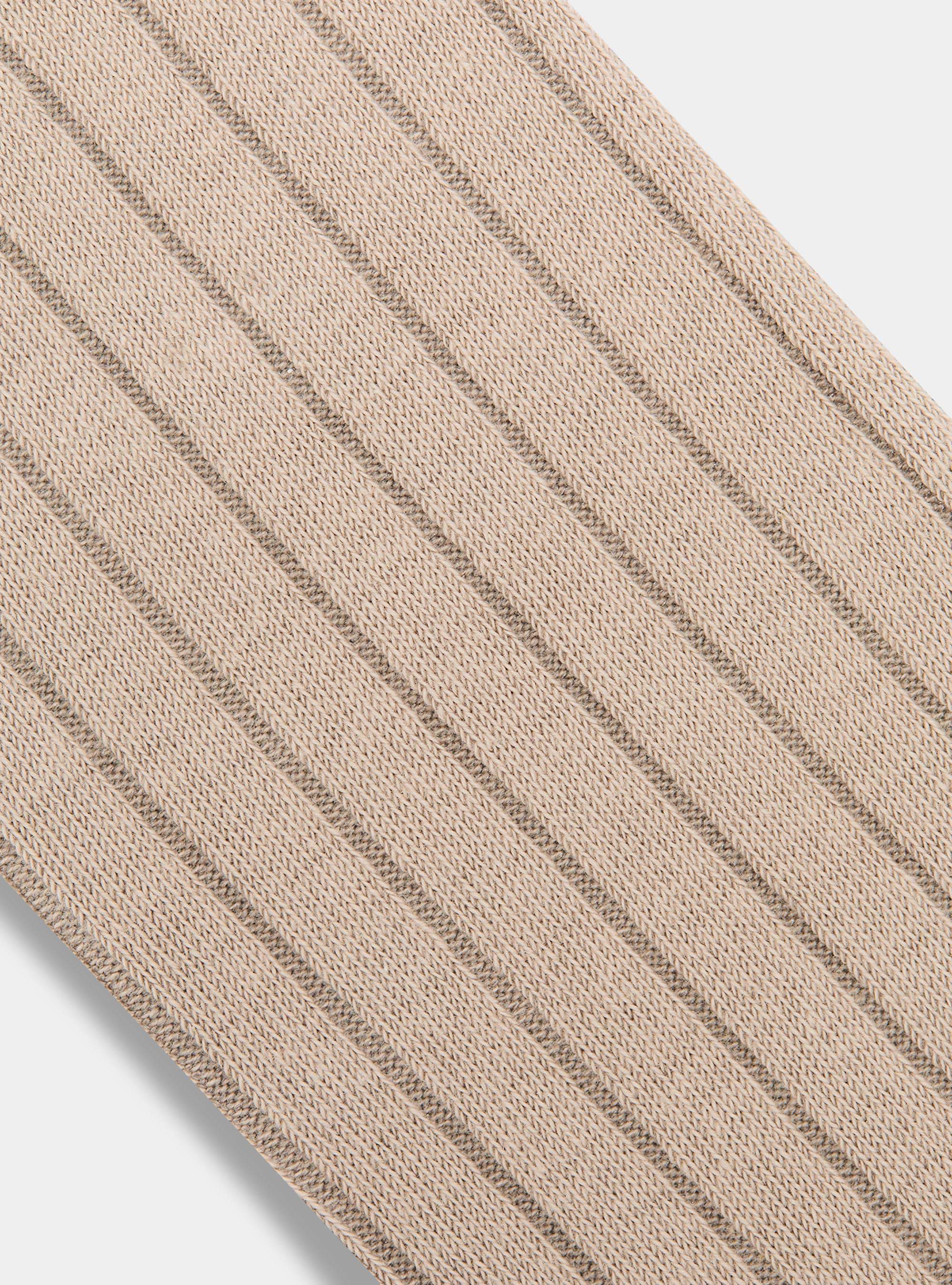 Calcetines de canalé con bordado, ARENA