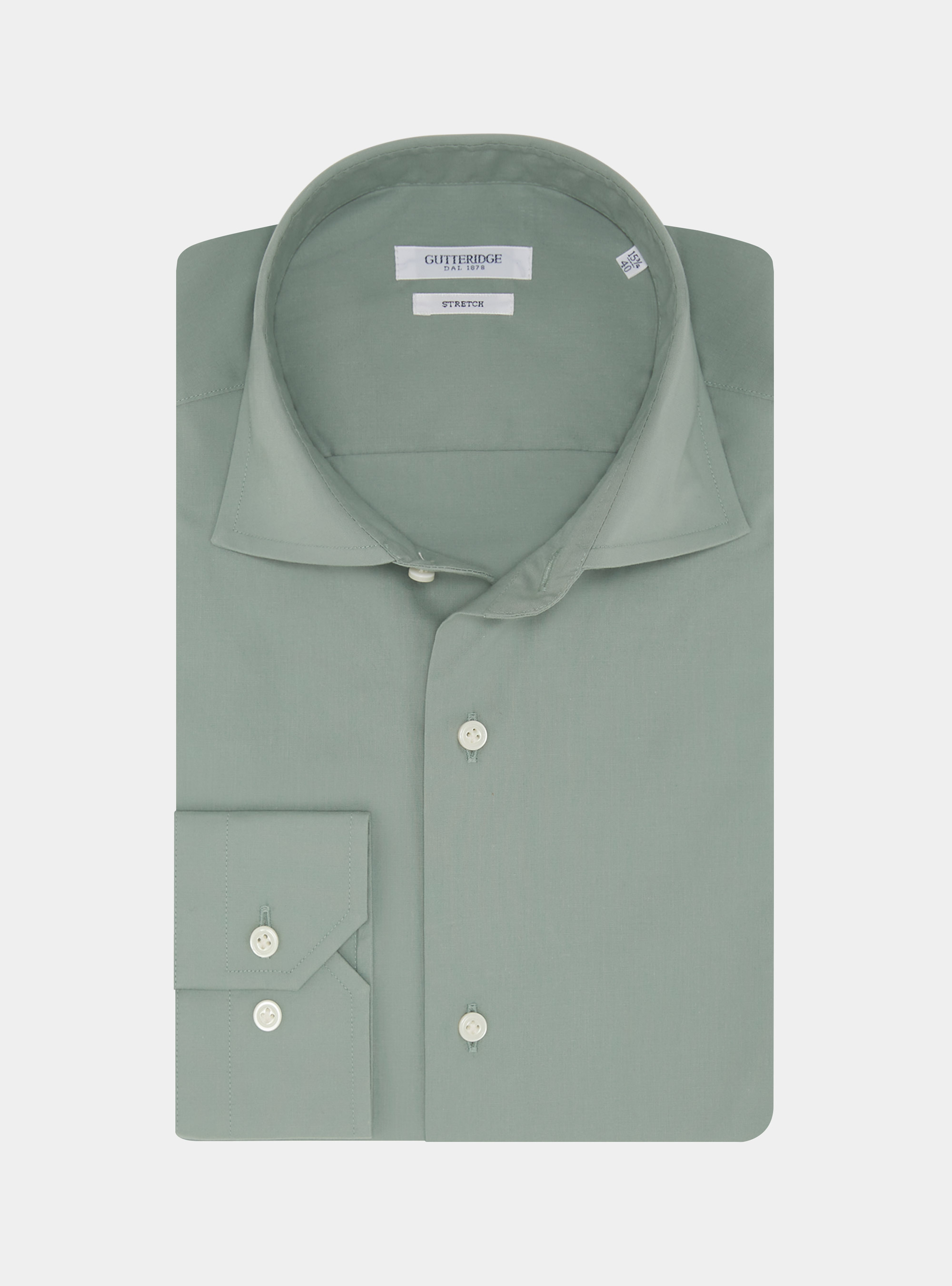 Camisa de popelina elástica, GIADA 0697C