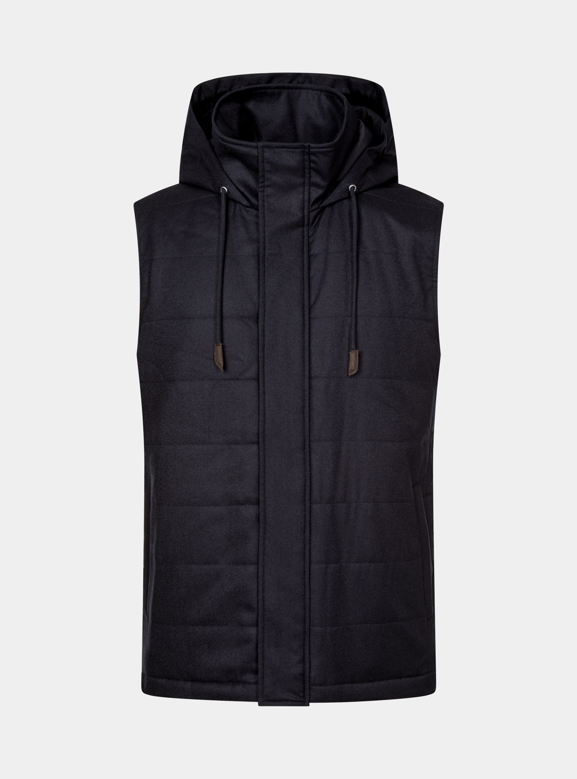 Smanicato in flanella, BLU NAVY