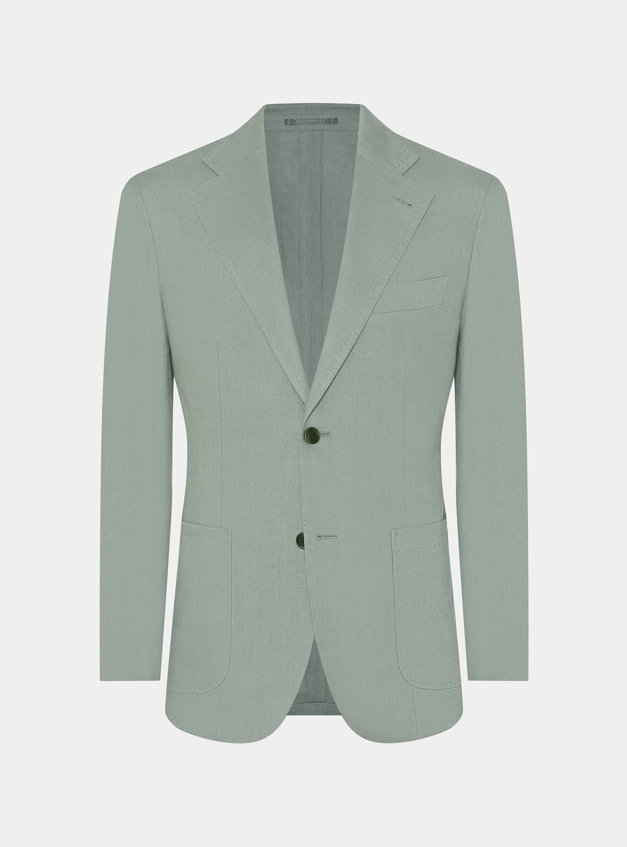 Anzugjacke aus reinem Leinen, SALVIA 0602C