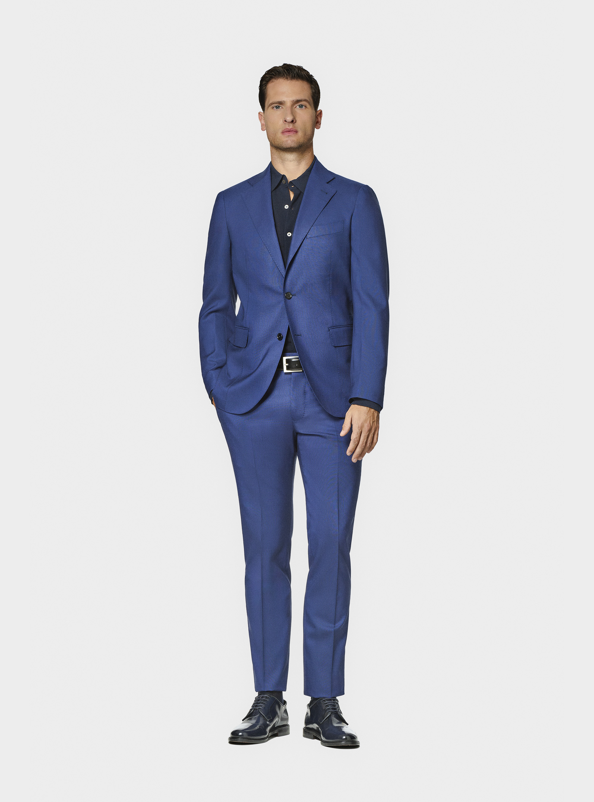 Pure wool suit blazer Vitale Barberis Canonico, BLUE
