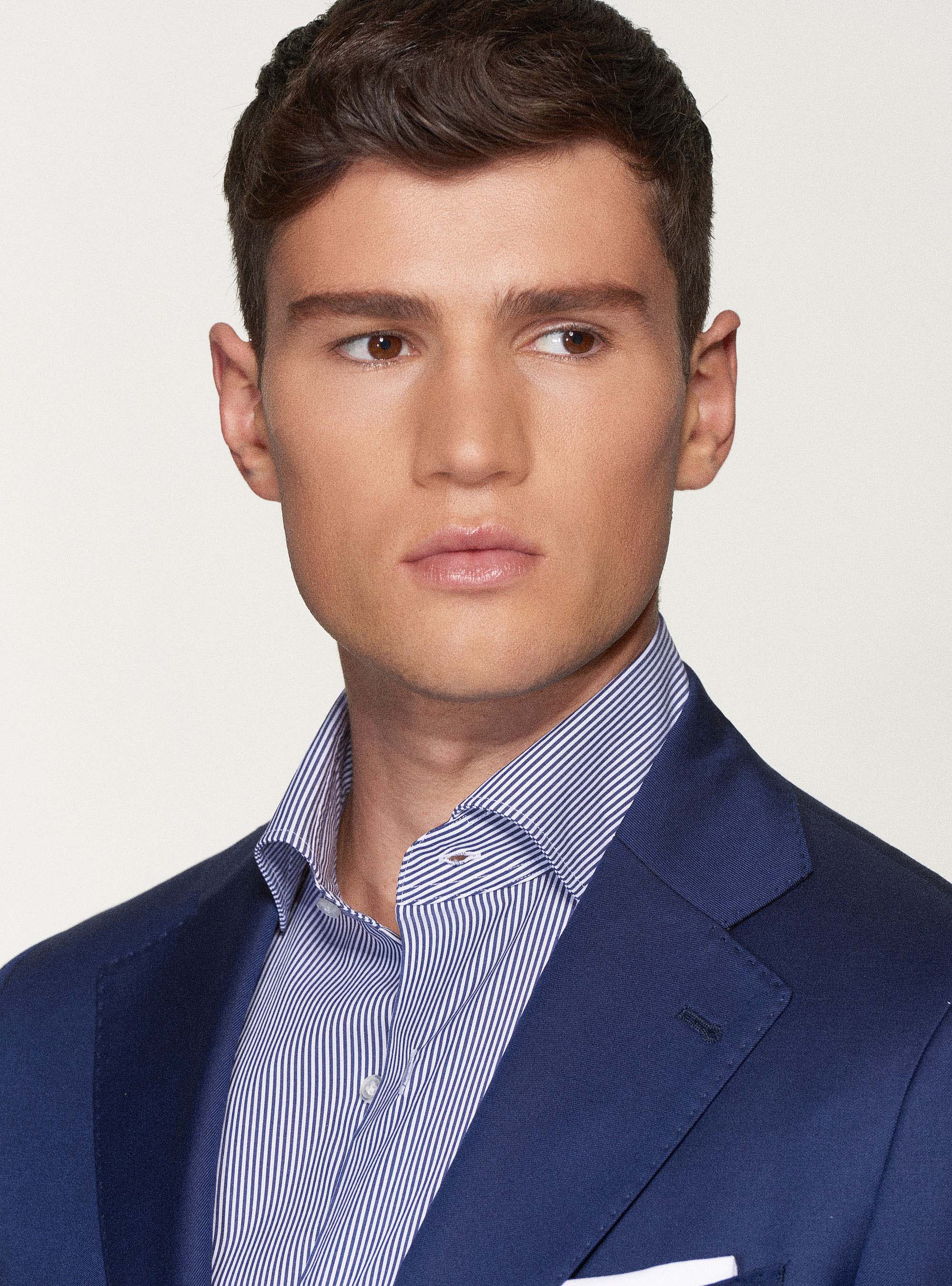 Giacca per abito in pura lana superfine 110's Vitale Barberis Canonico, BASALTO