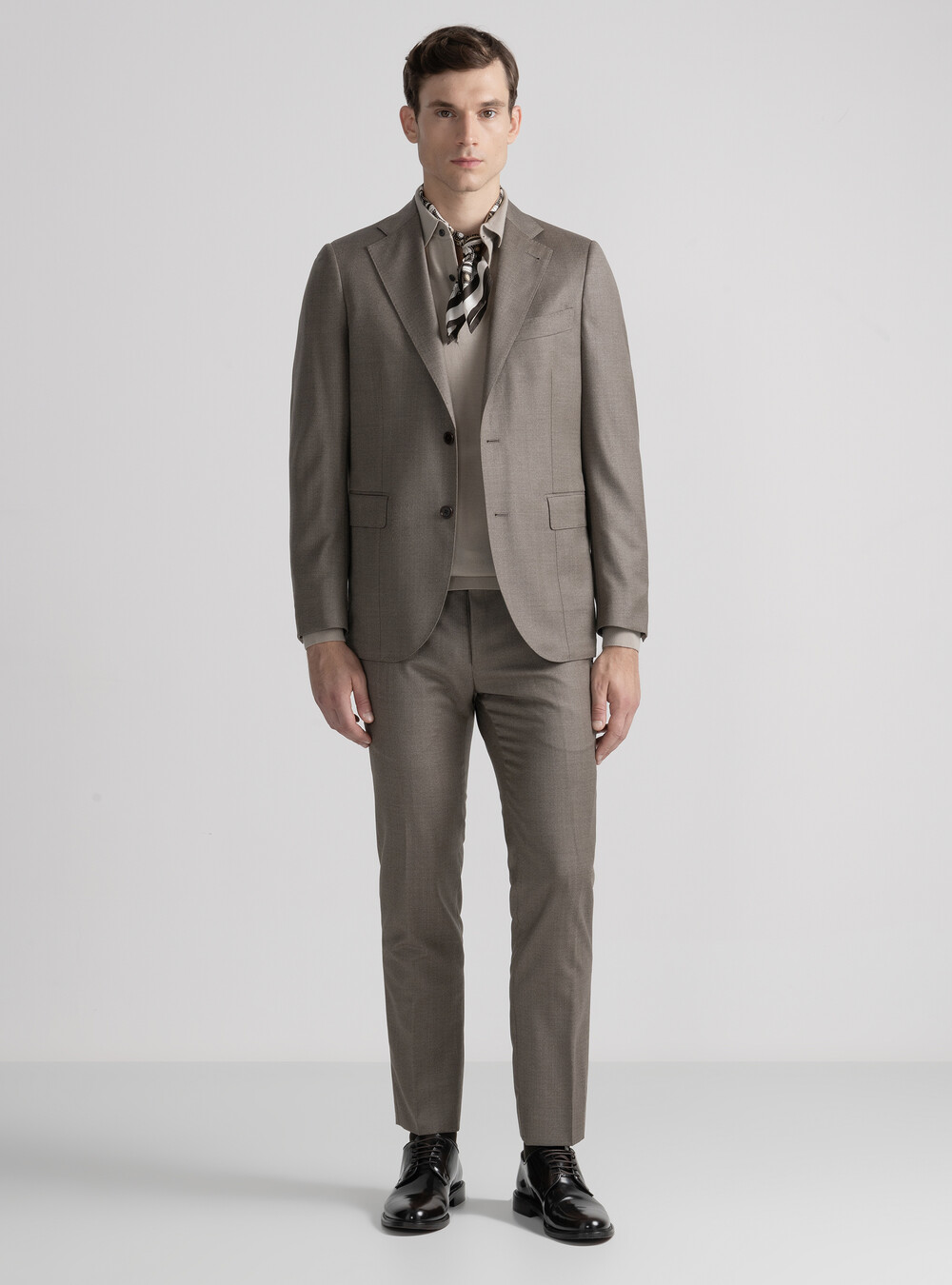 Giacca in pura lana superfine 110's, SABBIA