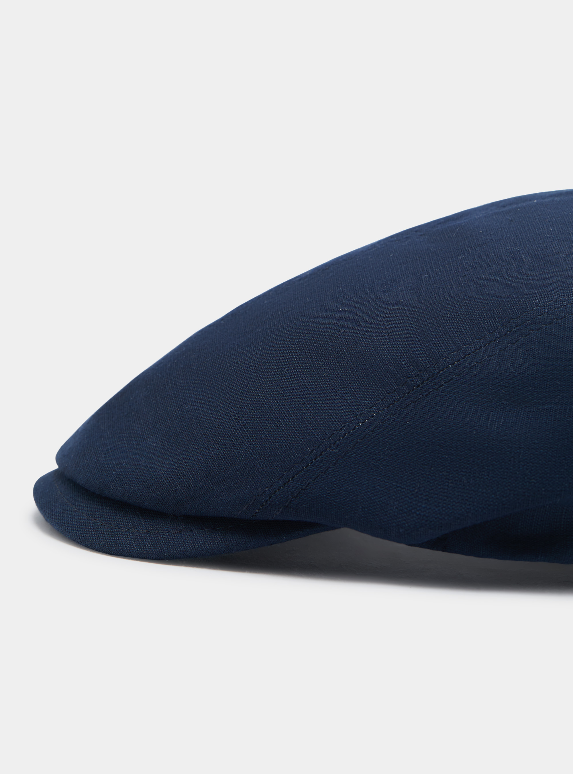 Gorra de lino puro, AZUL MARINO