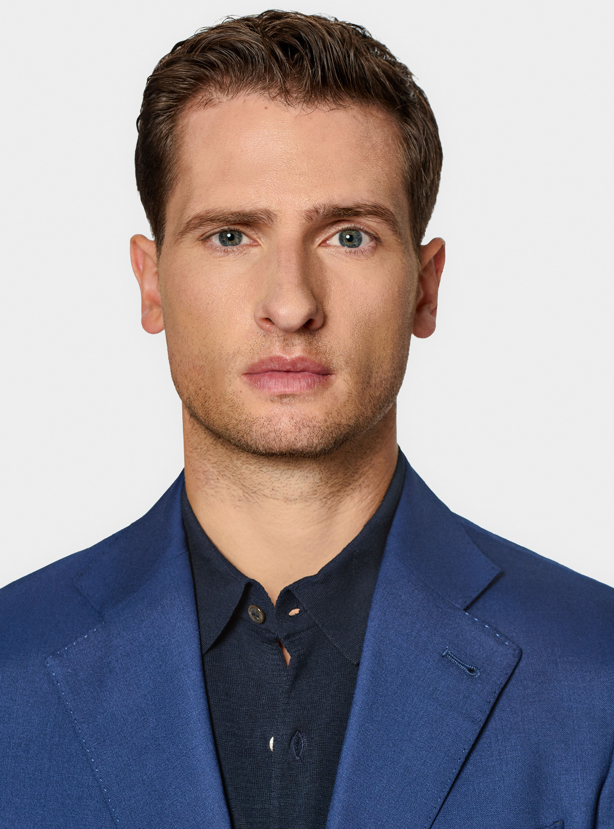 Pure wool suit blazer Vitale Barberis Canonico, BLUE