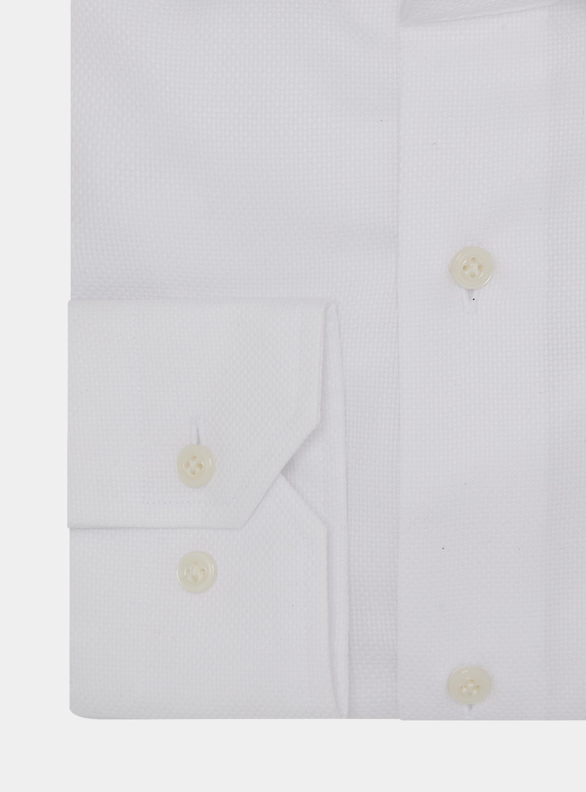 Textured cotton shirt, WHITE