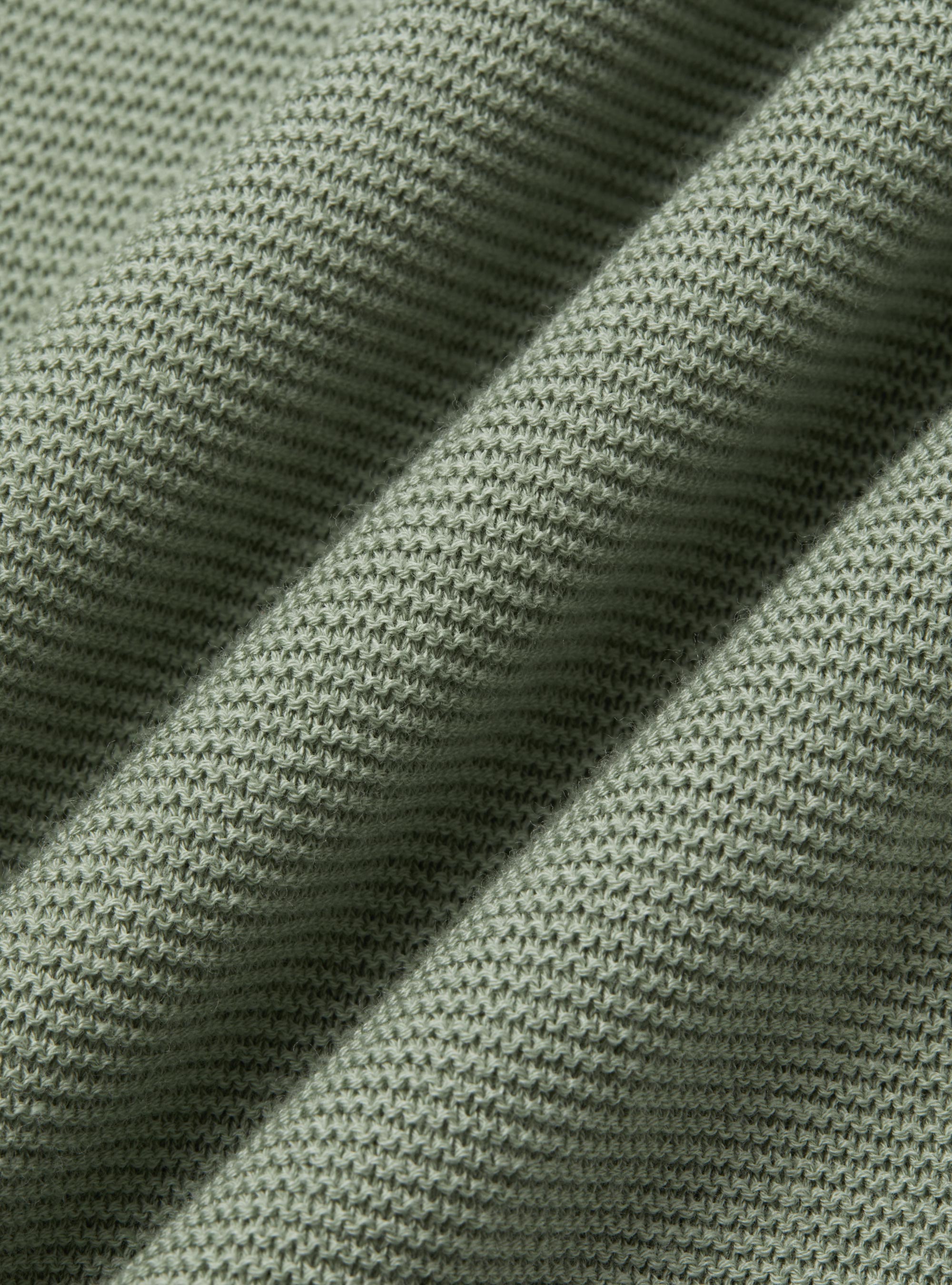 Polo in maglia links in cotone extrafine, SALVIA 0602C