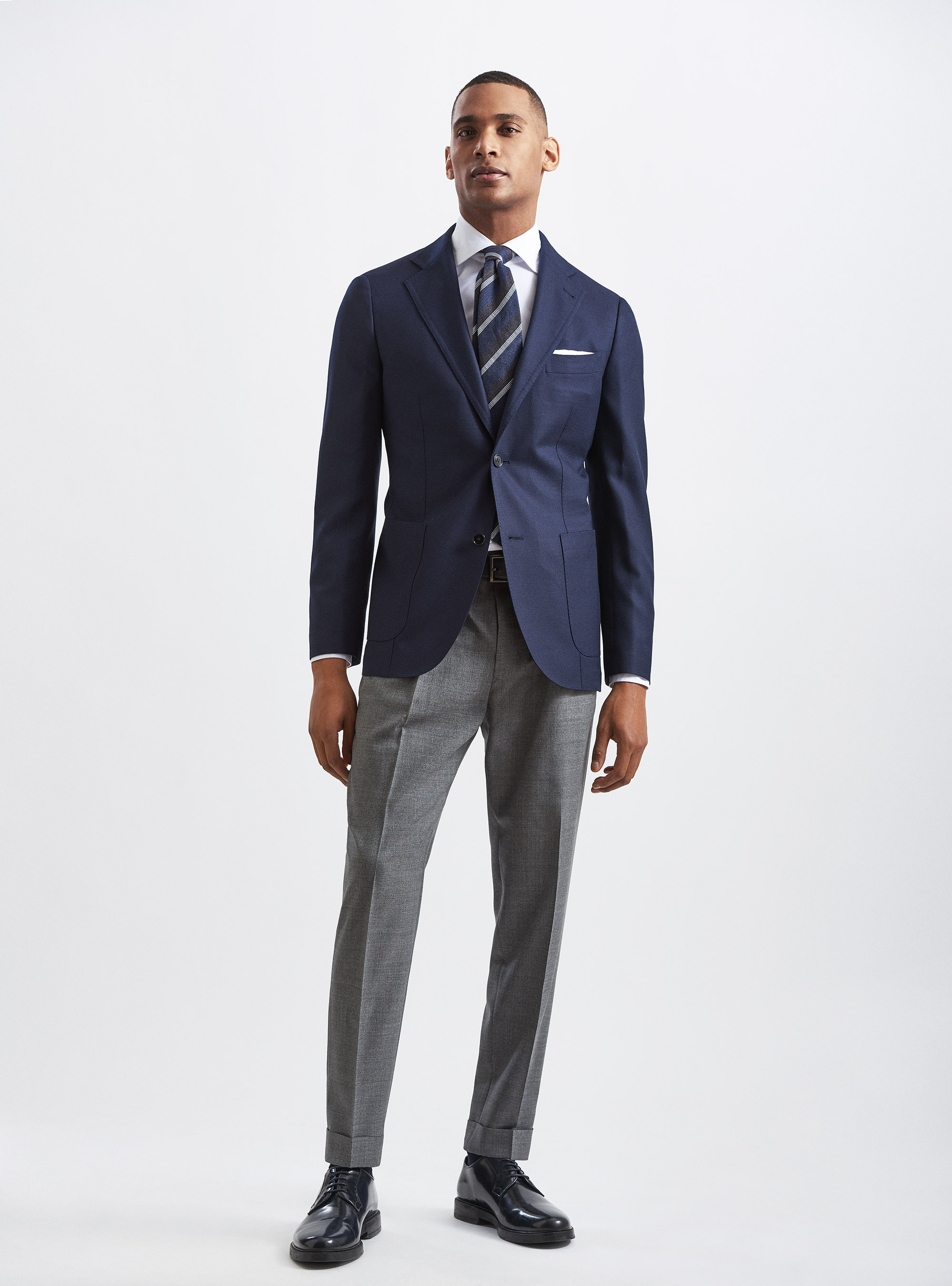 Abito spezzato in lana Vitale Barberis Canonico