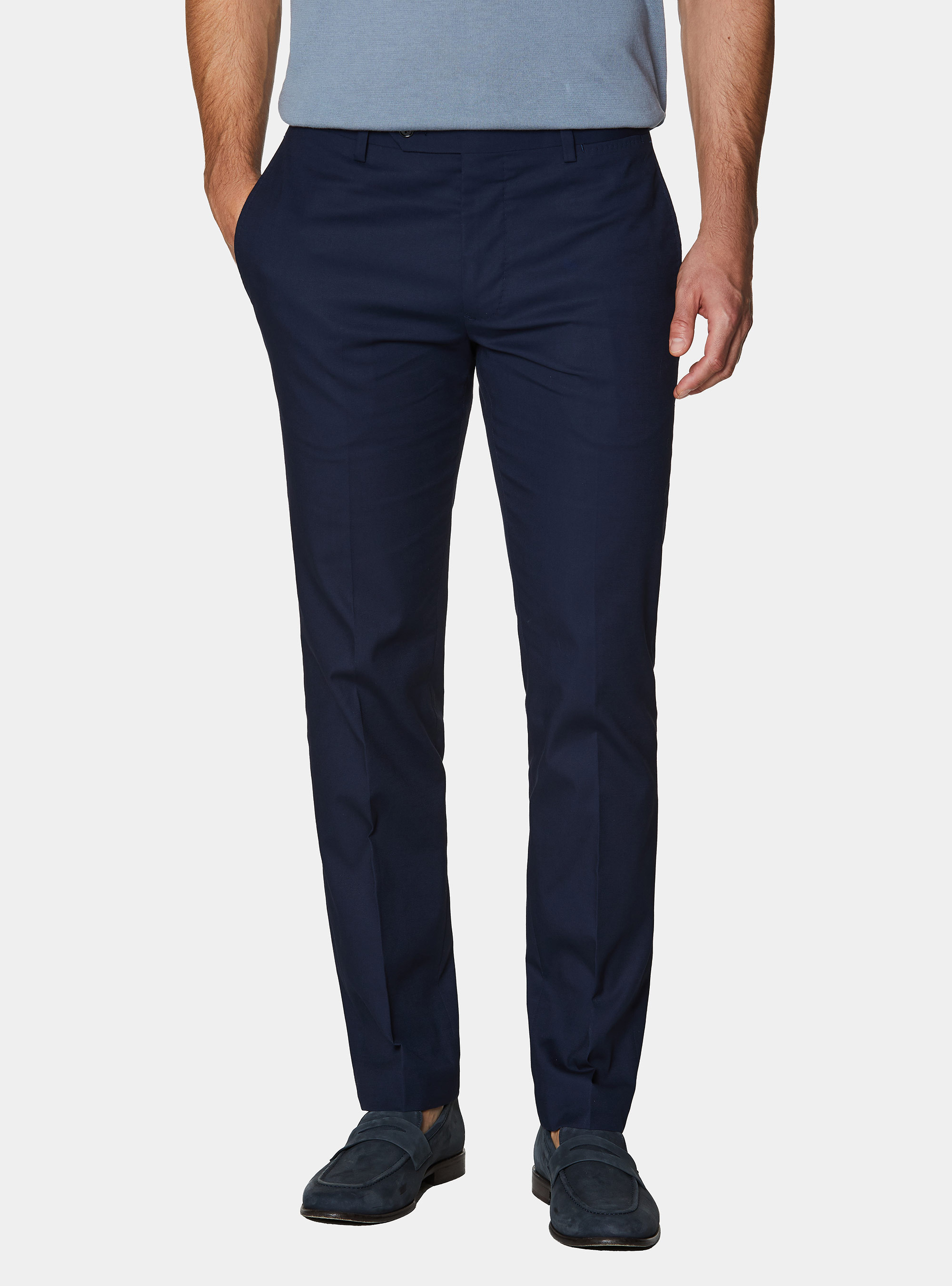 Pantaloni abito in cotone