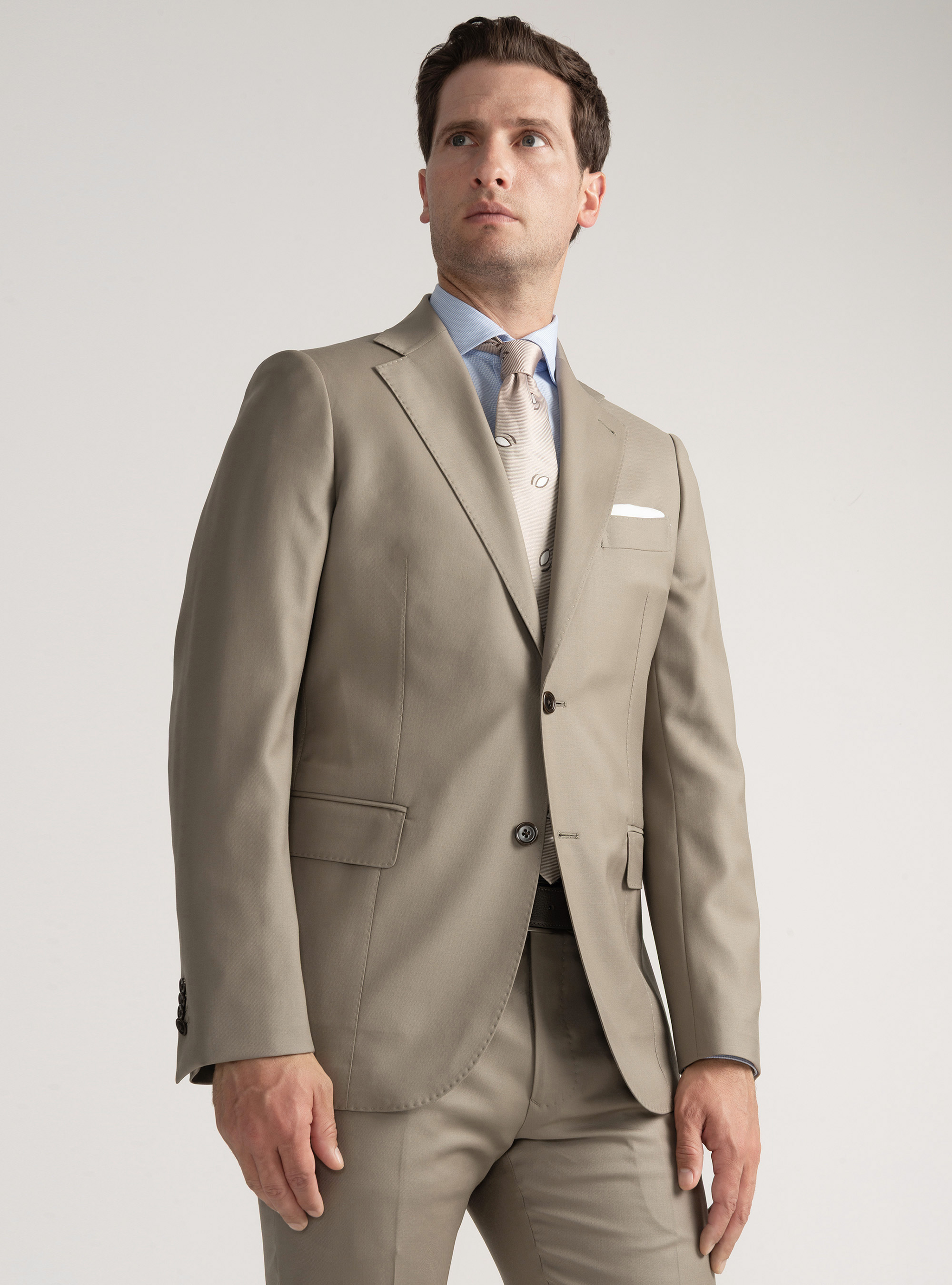 Americana de traje de pura lana Vitale Barberis Canonico, BARRO
