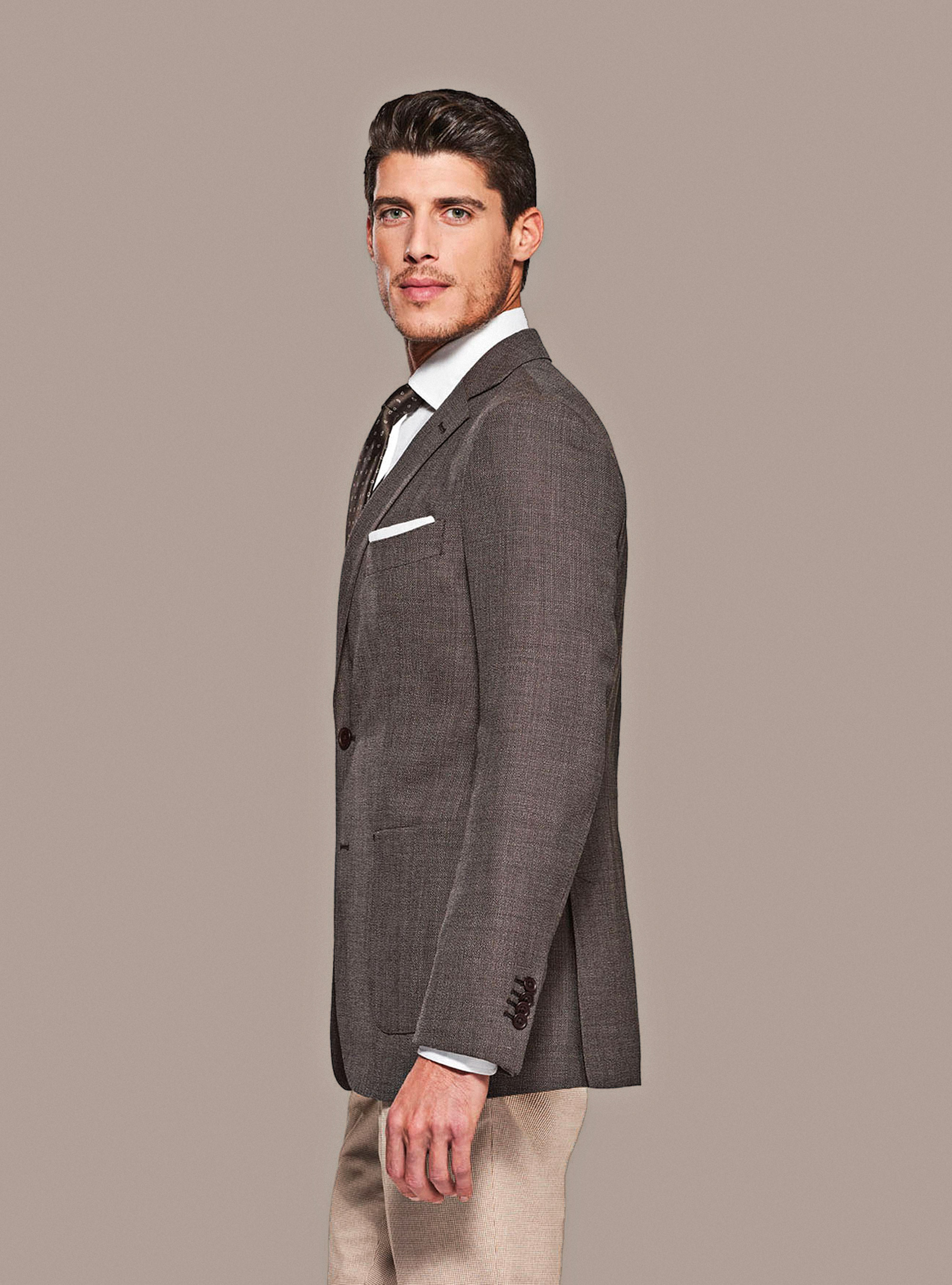 Veste en laine, NOCCIOLA 0509C