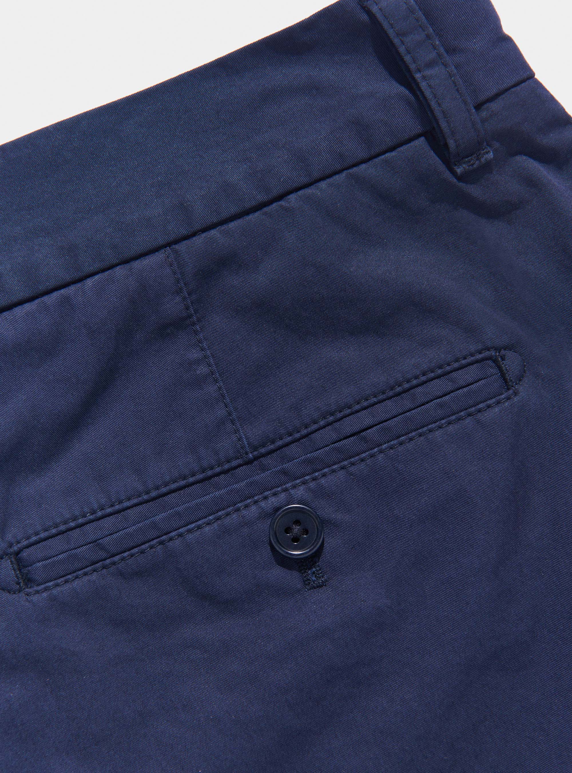 Bermuda in twill di cotone, BLU NAVY