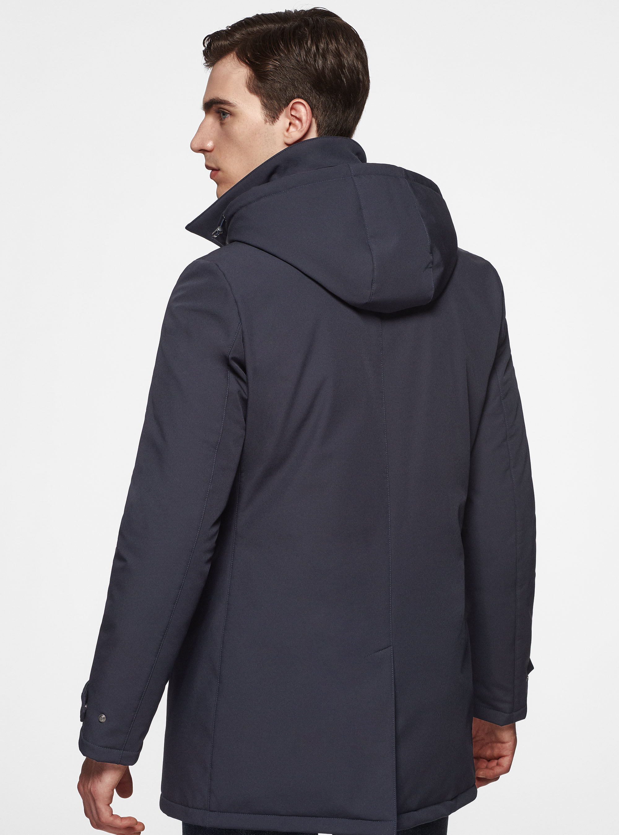 Parka tecnico con imbottitura 3M Thinsulate, BLU NAVY