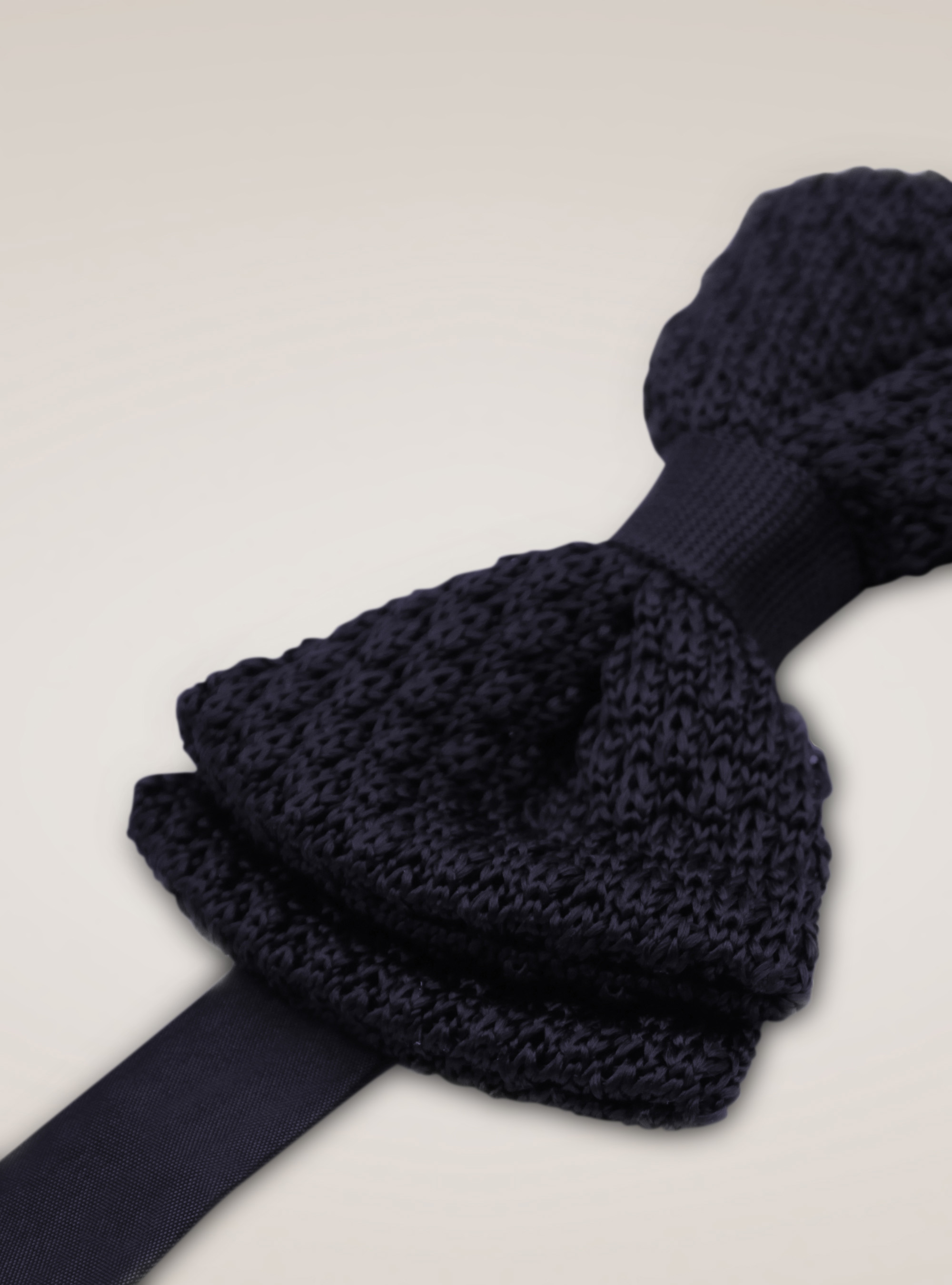 Knitted papillon, NAVY BLUE